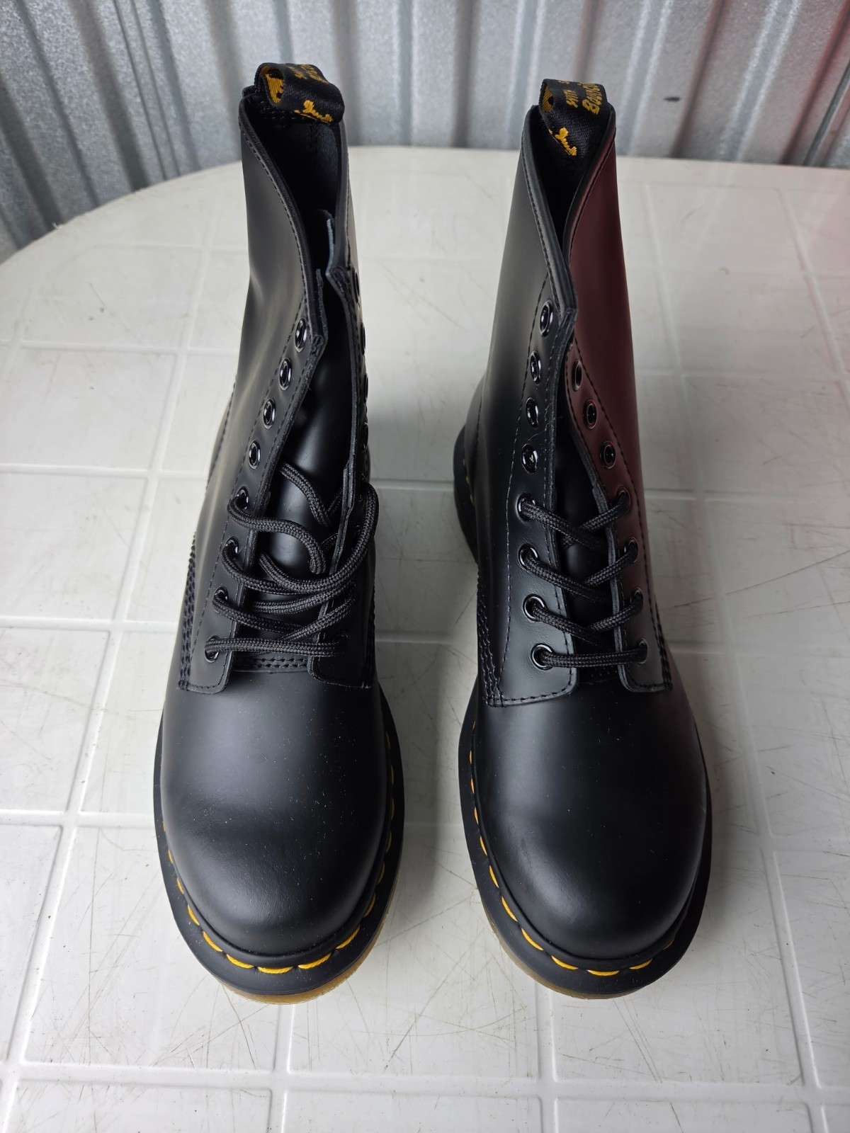 Dr. Martens Women’s Boots 1460, Size 8, Black, Smooth, Standard Fit