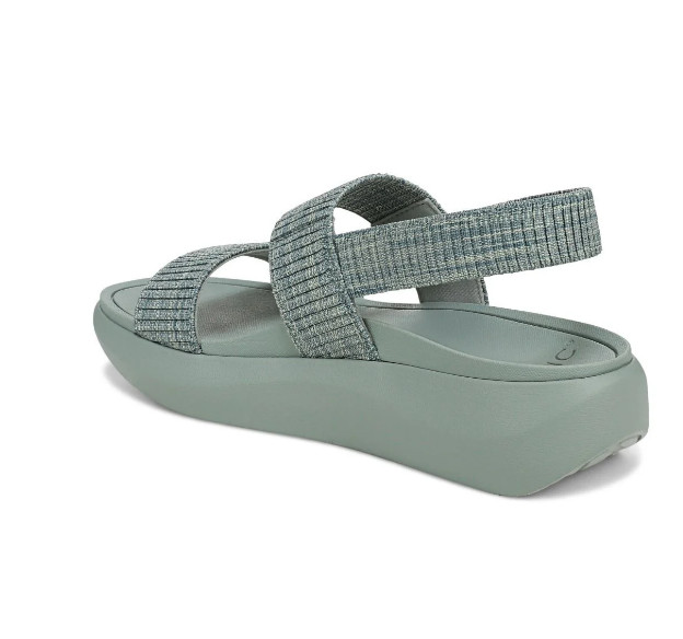 VIONIC Women’s Beach Sky Platform Slingback Sandal – Iceberg Green, Medium (NEW)