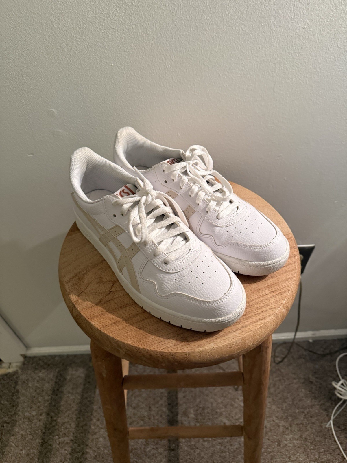 Size 10.5 – Asics Japan S Golf White Mineral Beige W