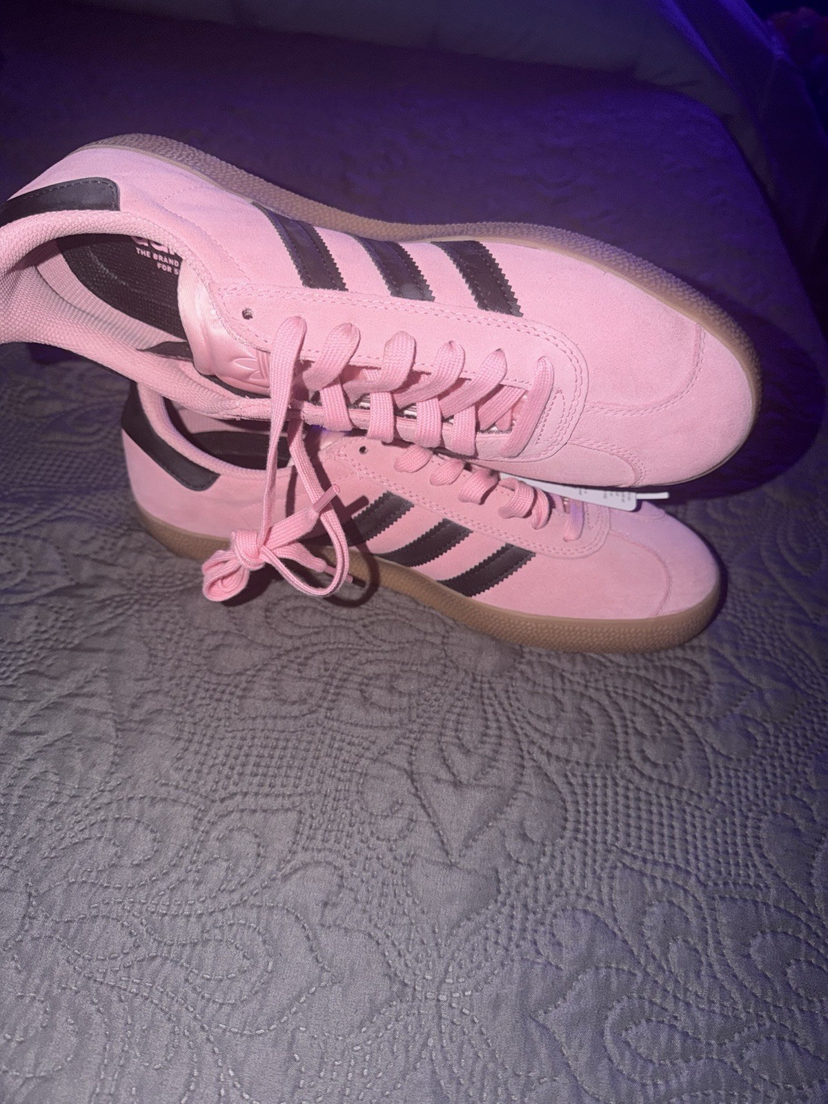 Adidas Gazelle ADV Sneakers Shoes – Unisex -Pink Size M10-W11