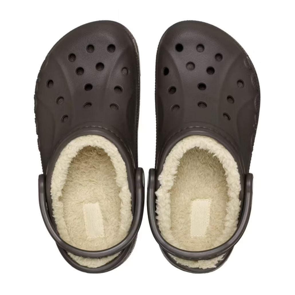 Crocs Unisex Baya Lined Clogs Men’s & Women’s Warm Fuzzy Winter Slippers Shoes