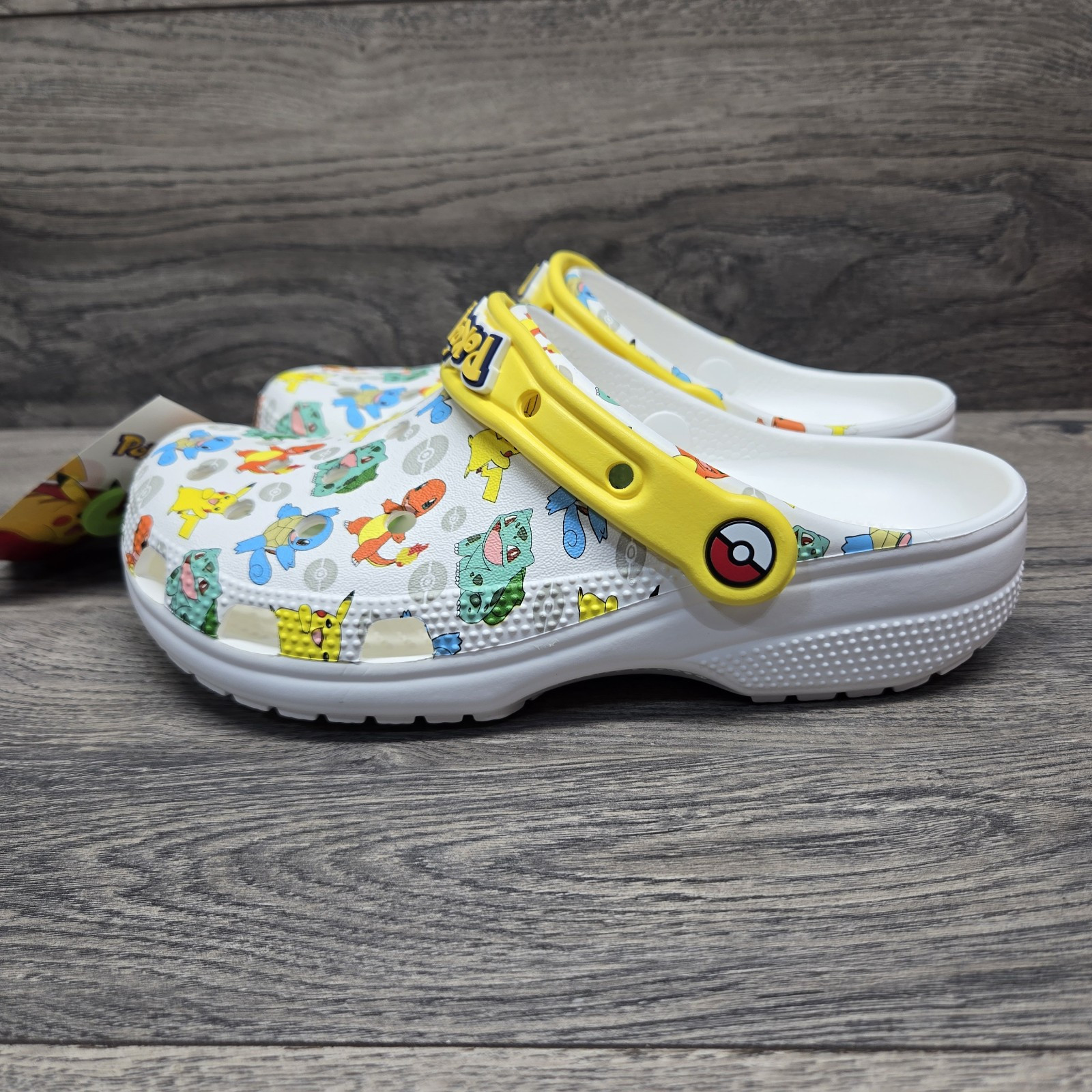 Crocs Unisex Adult Sizes Classic Pokemon 2 Clog 207765-94S New Pikachu Squirtle