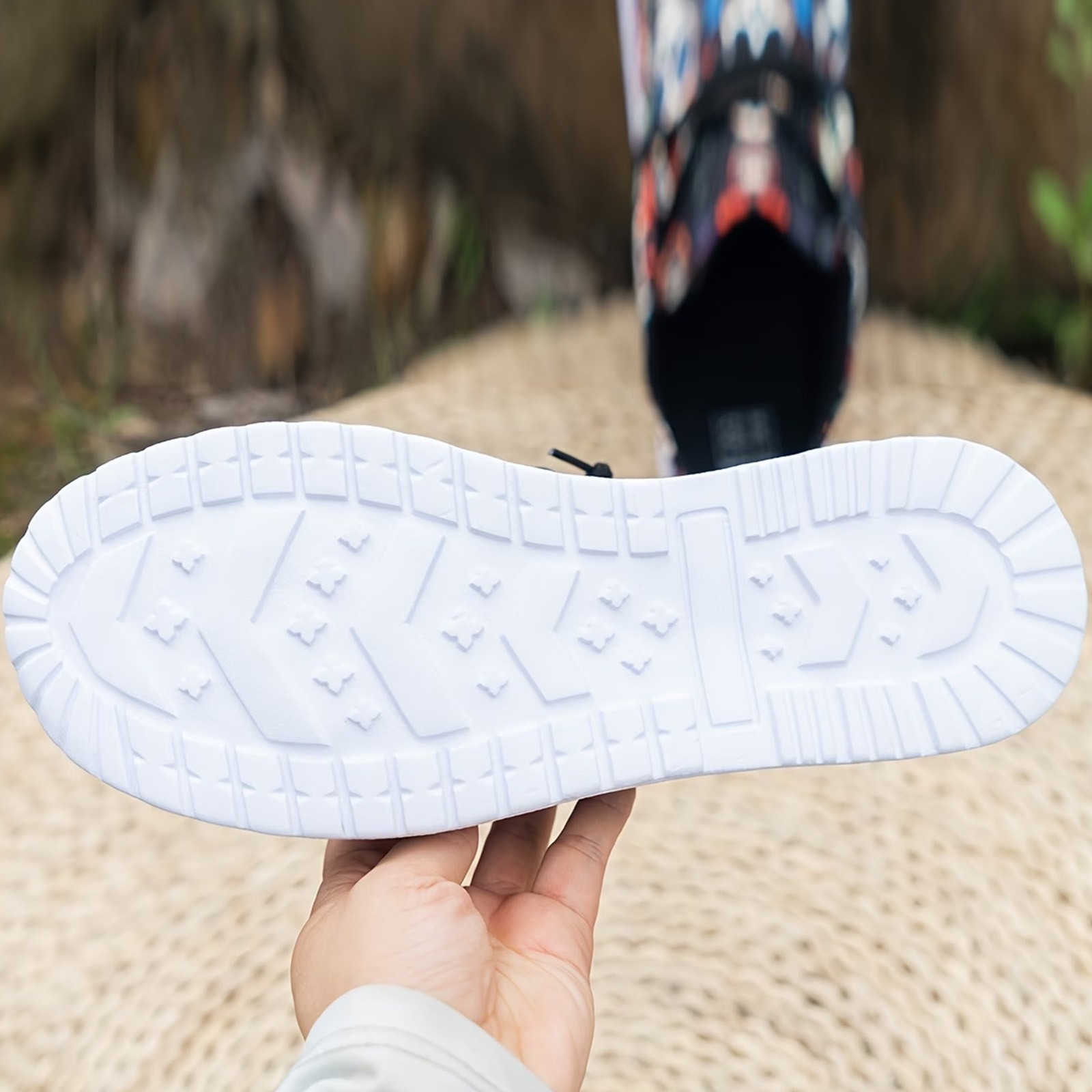 Women’s Casual Lightweight Flat Boat Shoes Skull Print Breathable Canvas Shoes
