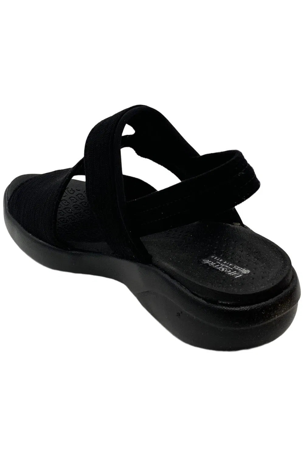 Bzees Women’s Cleo Washable Slingback Sandals Black