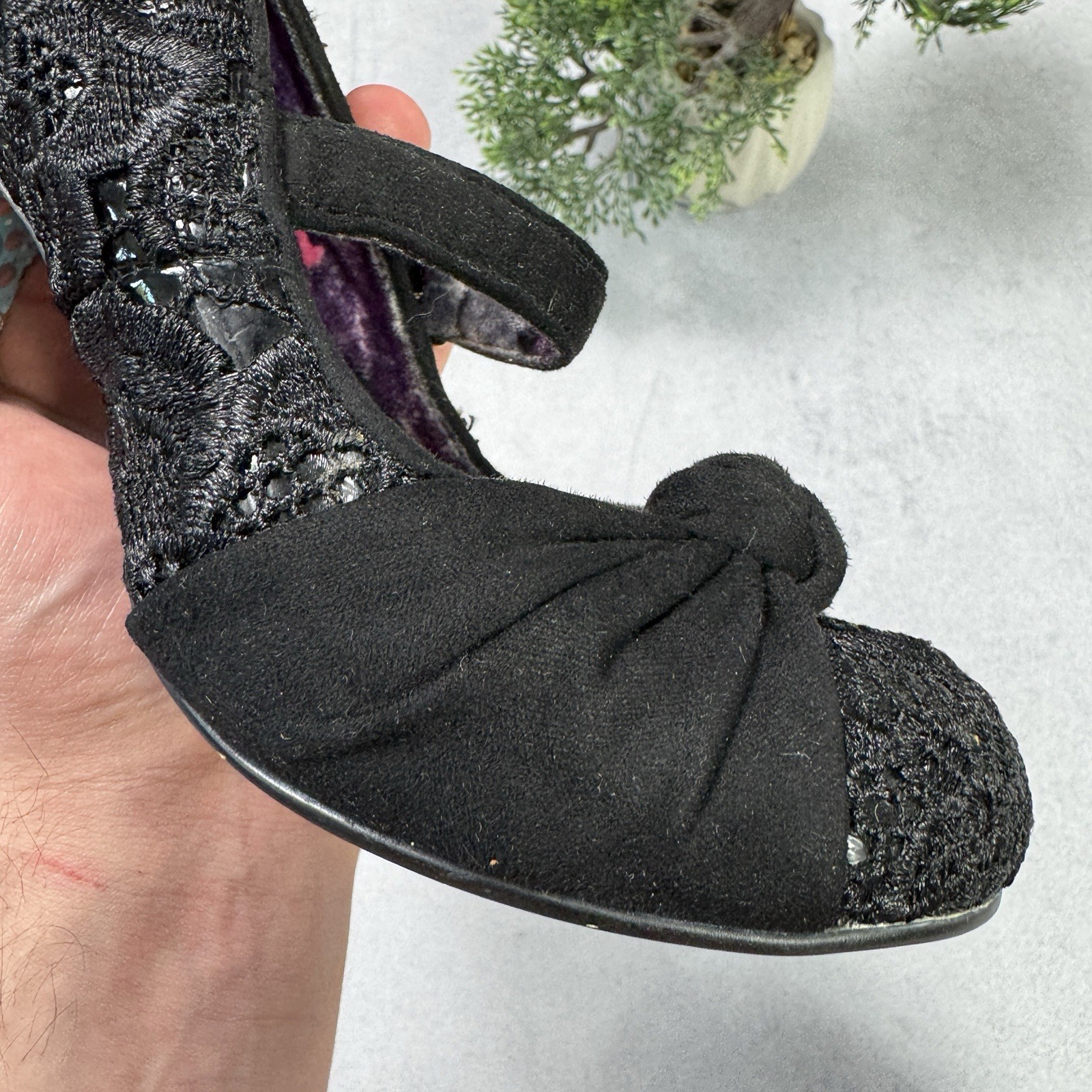 Irregular Choice Avant Garde Pumps Size 38 Us 7 Black