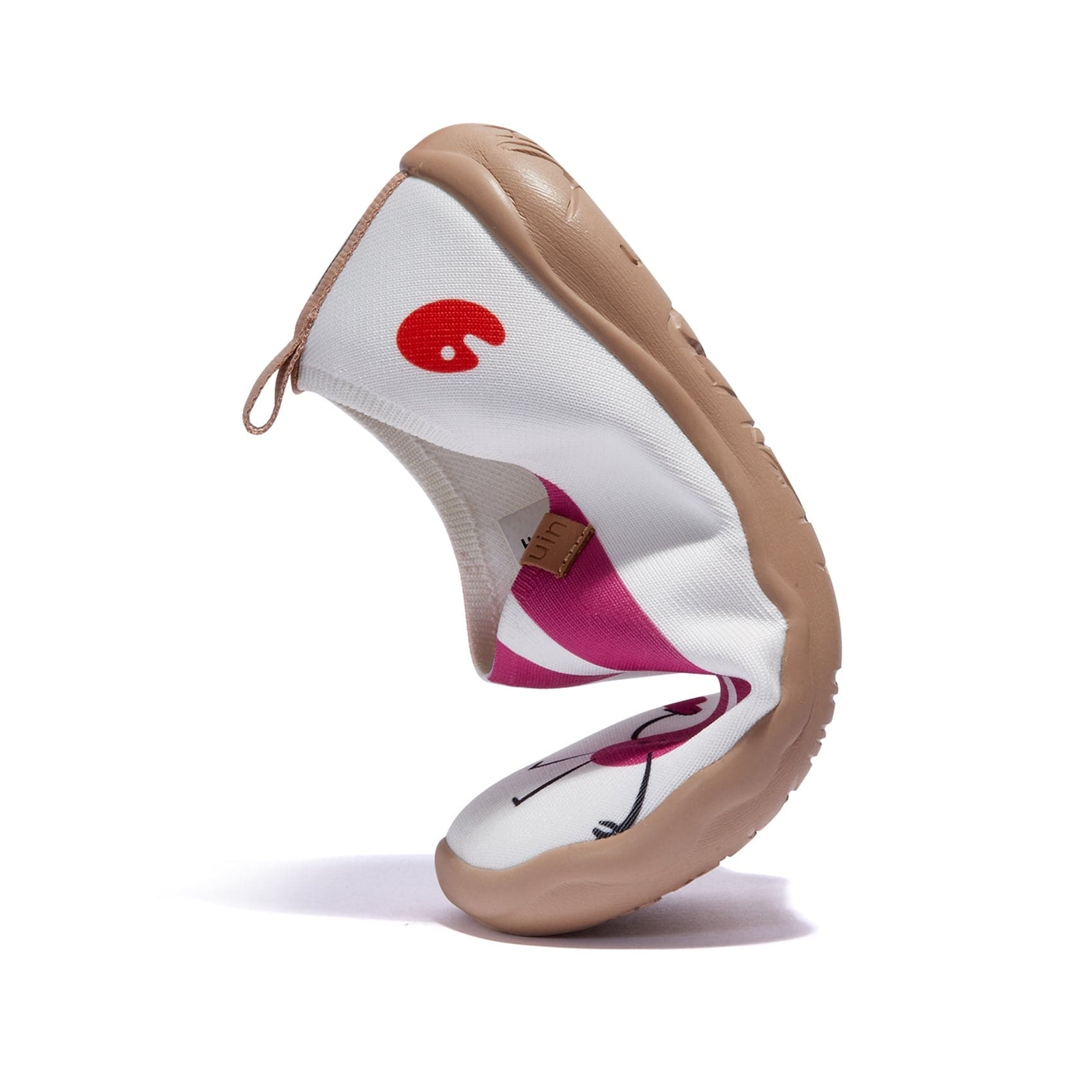 Women Size 5-10.5 UIN Slip On Shoes Canvas Comfortable Loafers «Yes I Do»