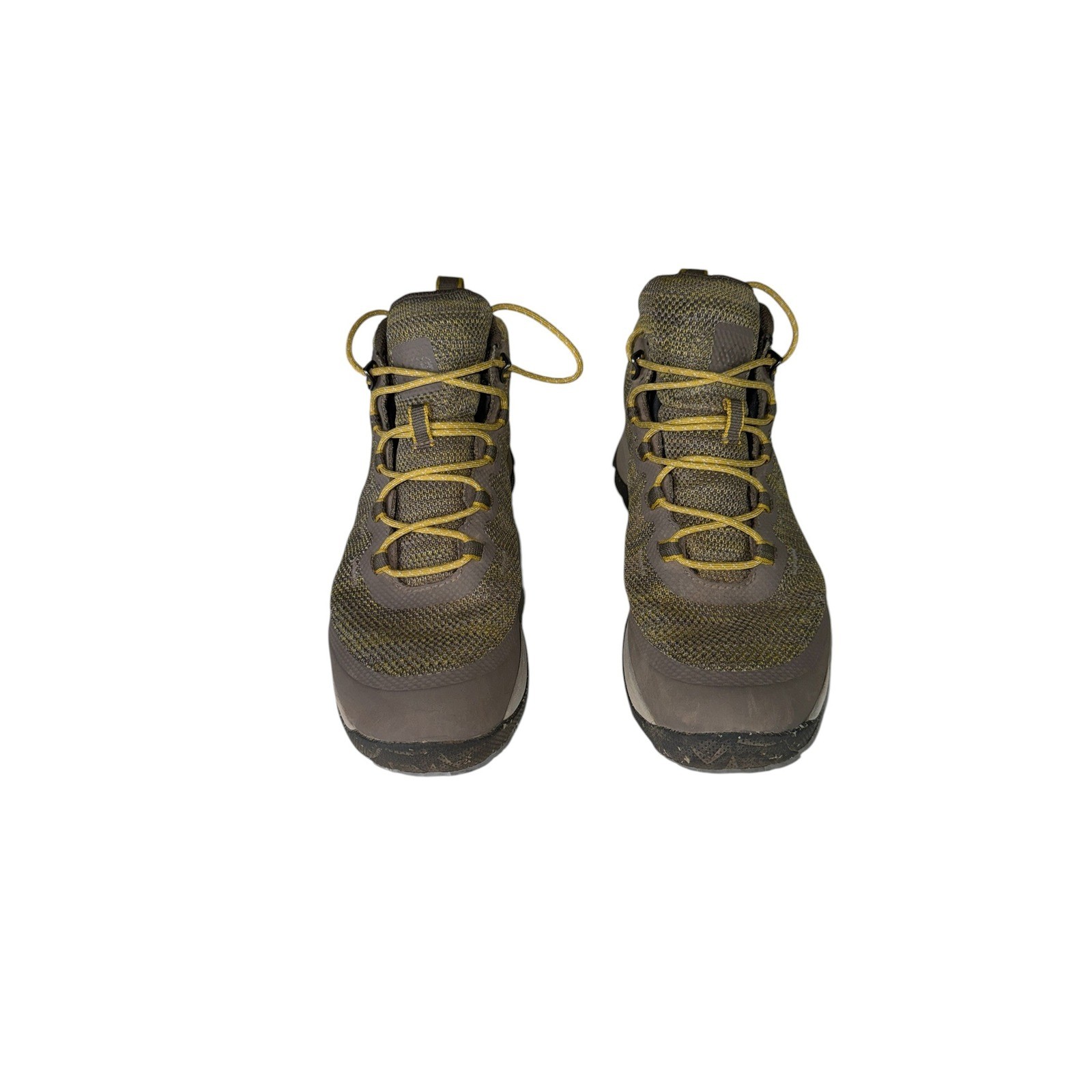 REI Co-op Flash Hiking Boots Womens 8 Brown Yellow Waterproof 00022948 W