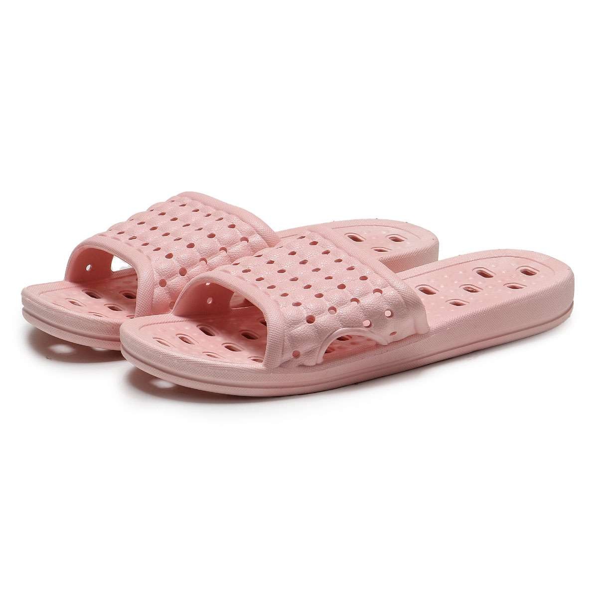 Mens Women Shower Shoes Quick Dry Non-Slip Bathroom Slippers Dorm Home Slides US