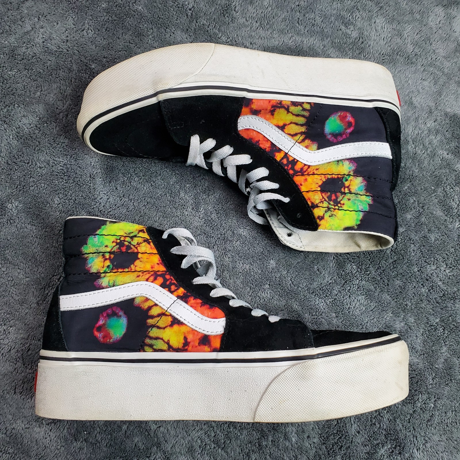 VANS Sk8-Hi Stackform Paradoxical Platform Shoes Womens 9 Black Sneakers