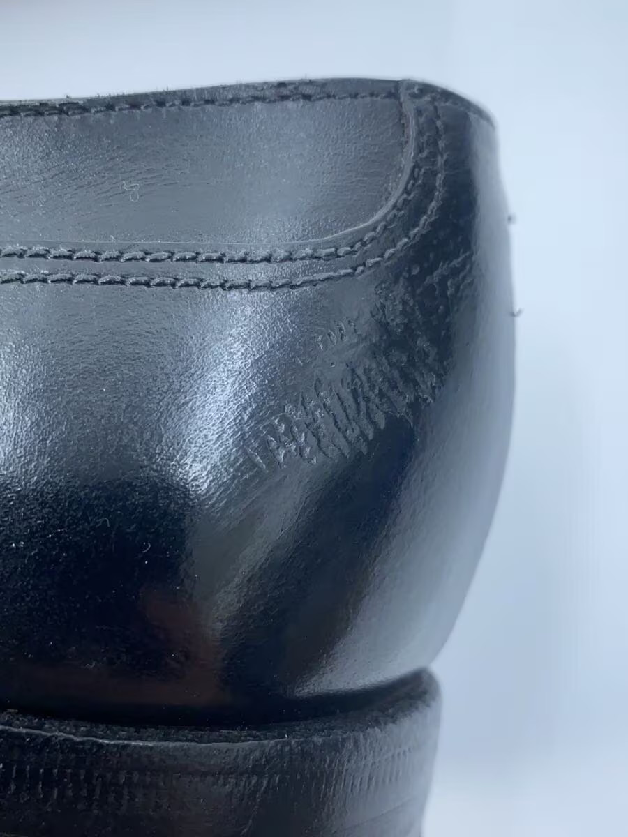 Crockett Jones Barneys Newyork Dress Shoes Uk5 Blk Leather H0239