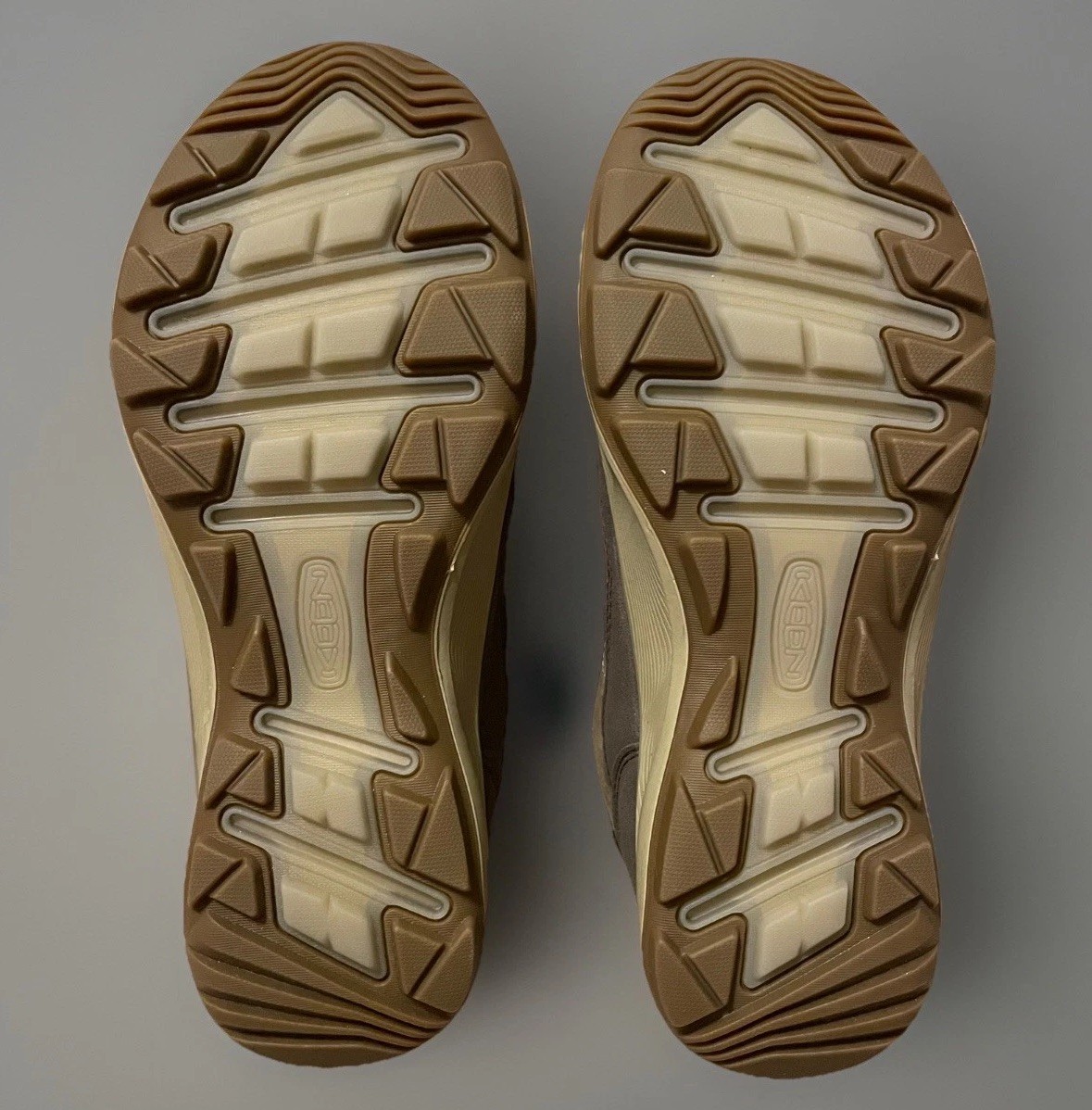 Keen Women’s Mid Hiking Boots Shoes Brown Tan Waterproof Explorer NEW – Size 7.5