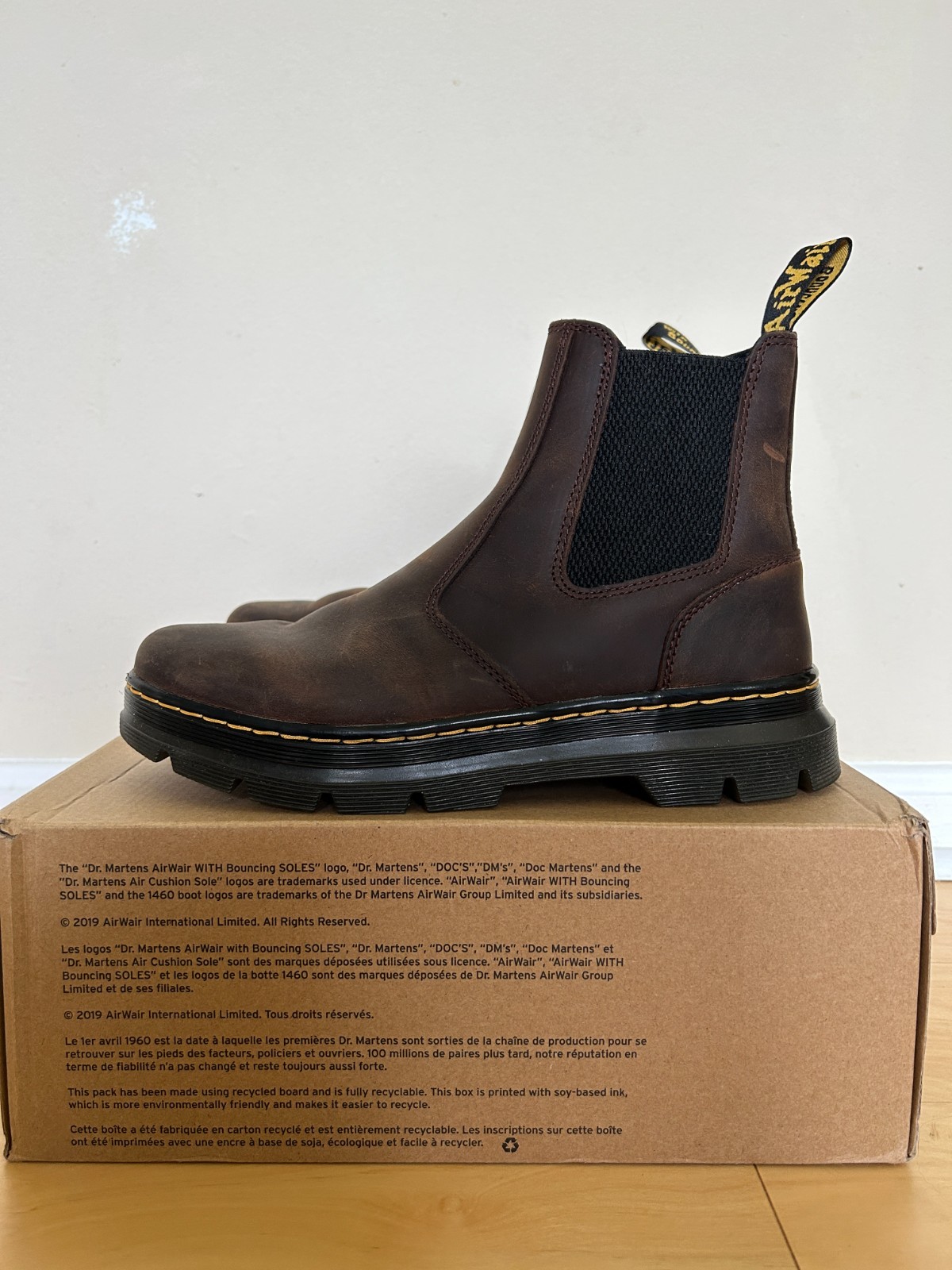 Dr. Martens Embury – Dark Brown Suede Boots – Women US size 10 – Barely worn
