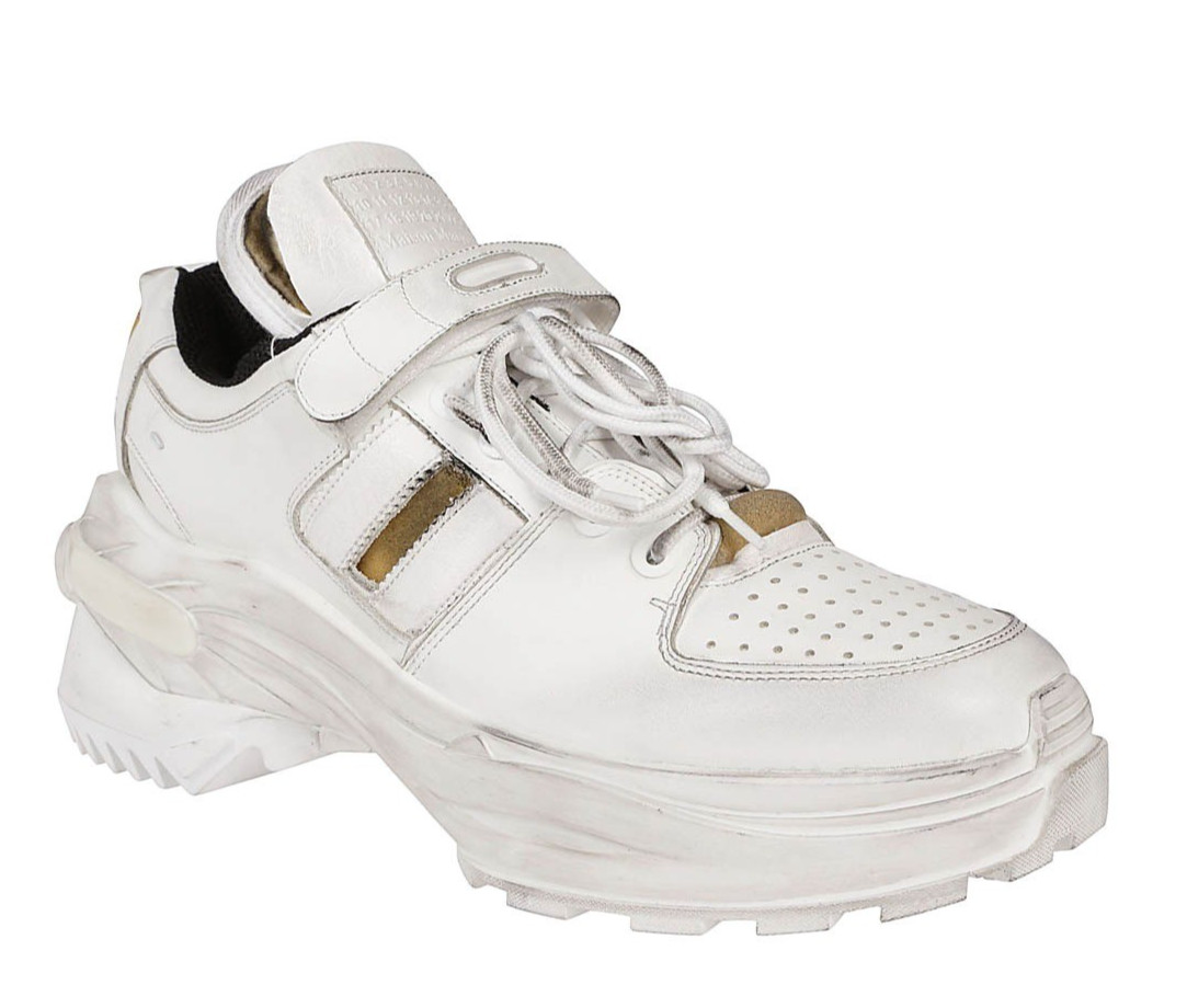 $1,095 MAISON MARGIELA Retro Fit Deconstructed Low-Top (38.5 EU; 8.5 US) NIB