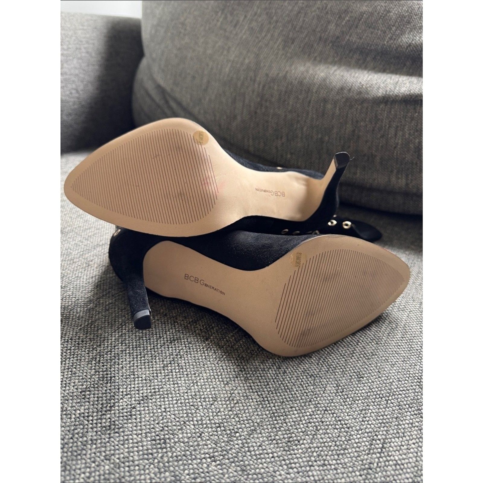 BCBGeneration – Black Studded High Heel Boots