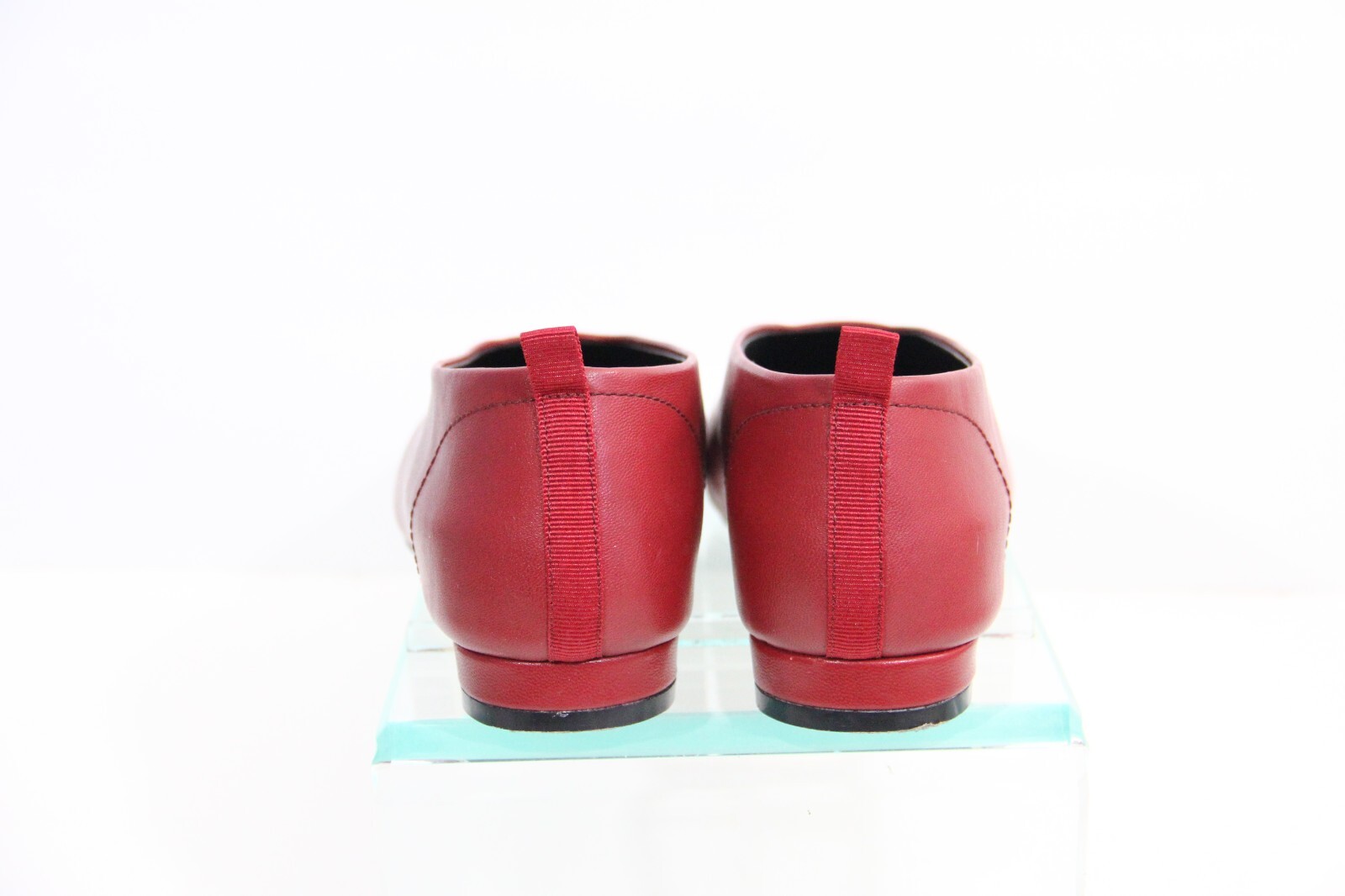 Matt & Nat Dre Vegan Flat 8 Women Faux Leather red Shoes Modern Style minimalist