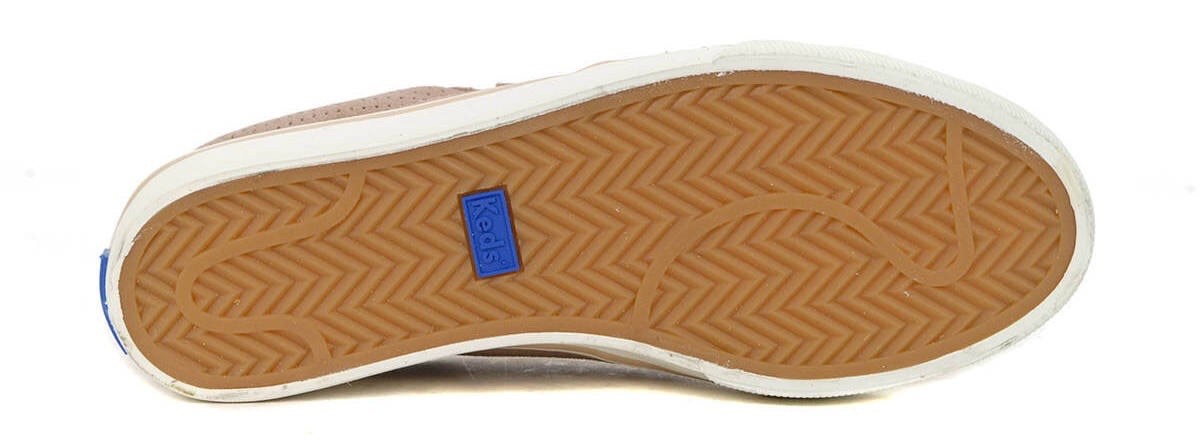 Keds Jump Kick Duo Mauve Suede Perforated Sneakers WH66049 Women US Size 8