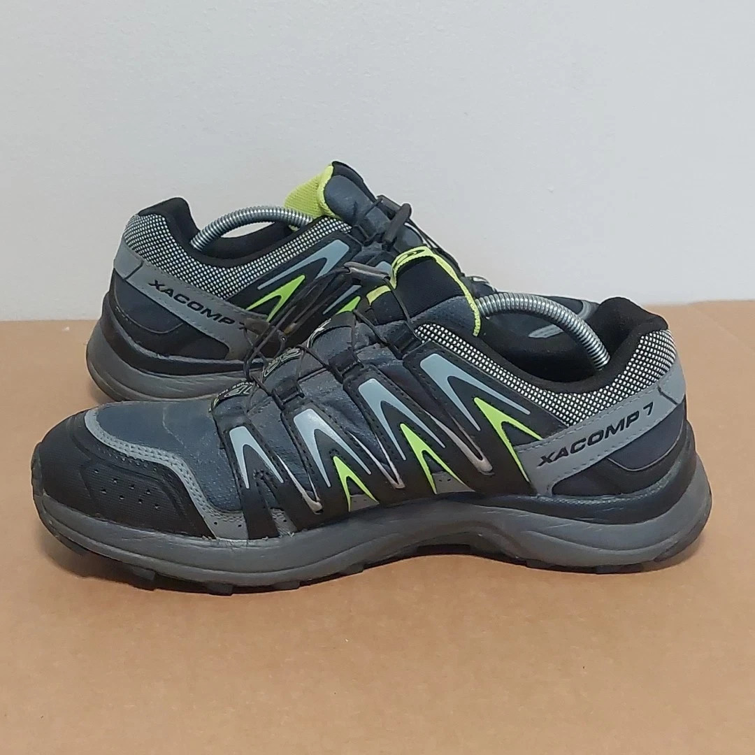 SALOMON XACOMP 7 CLIMA SHEILD Waterproof Mens SHOES HIKING TRAIL SIZE 11.5
