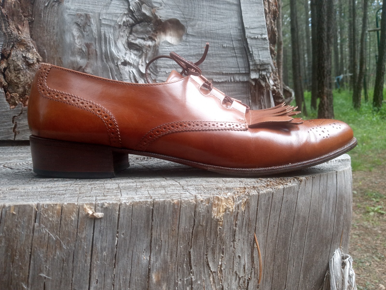Salvatore Ferragamo Women Kiltie Oxford Shoes Size 9.5 AAA 3A A3 Made in Italy