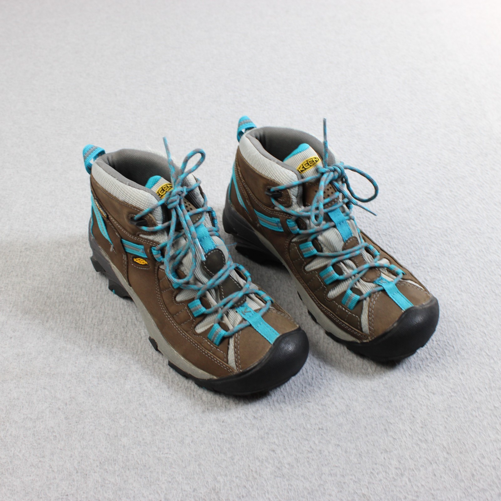 KEEN Snow Boots Womens Size 8 Brown Ankle Lace Up Shellback Waterproof Hiking