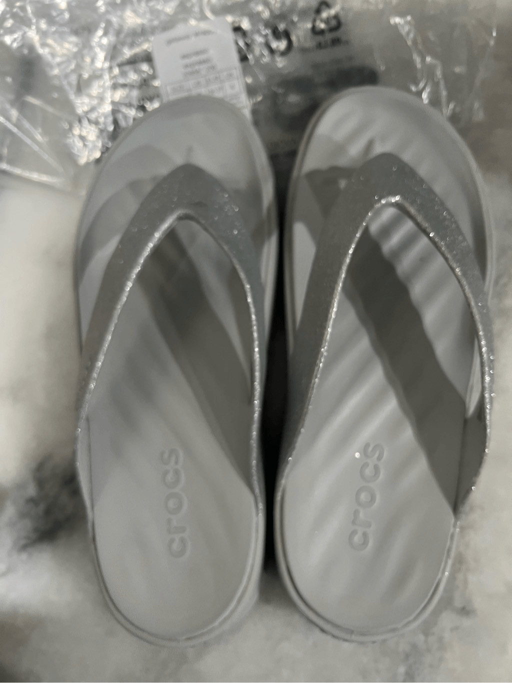 Crocs Getaway Strappy Flip Flops (Women’s Size 6, Espresso, Style 209587-206)