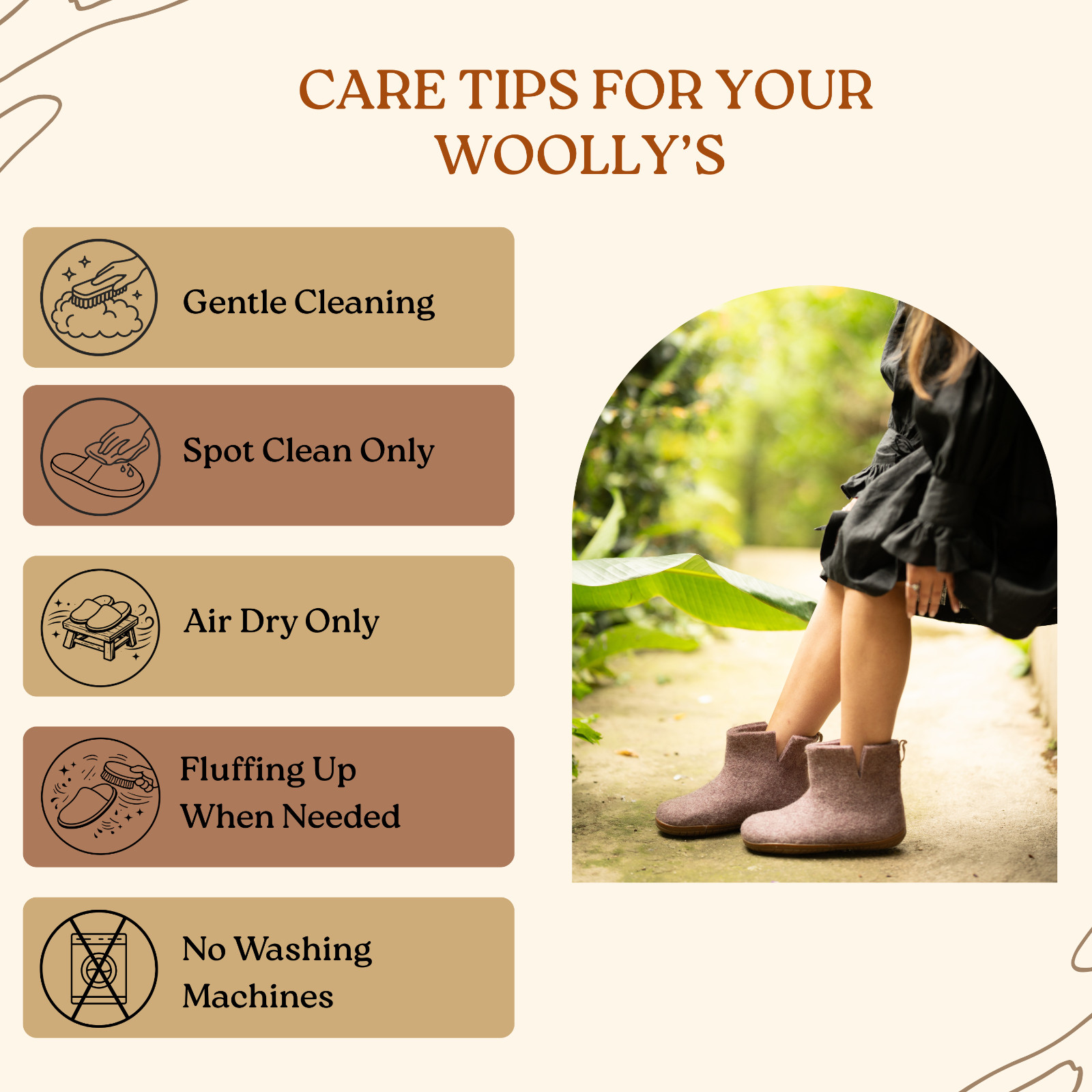 Woollyes Indoor Open Heel Slippers –Green | Pure New Zealand Wool | Leather Sole