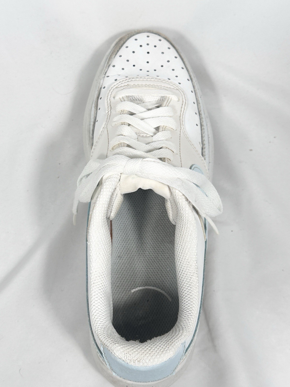 Nike Court Vision Alta Women’s Size 10 White Sneakers Basketball Trainers