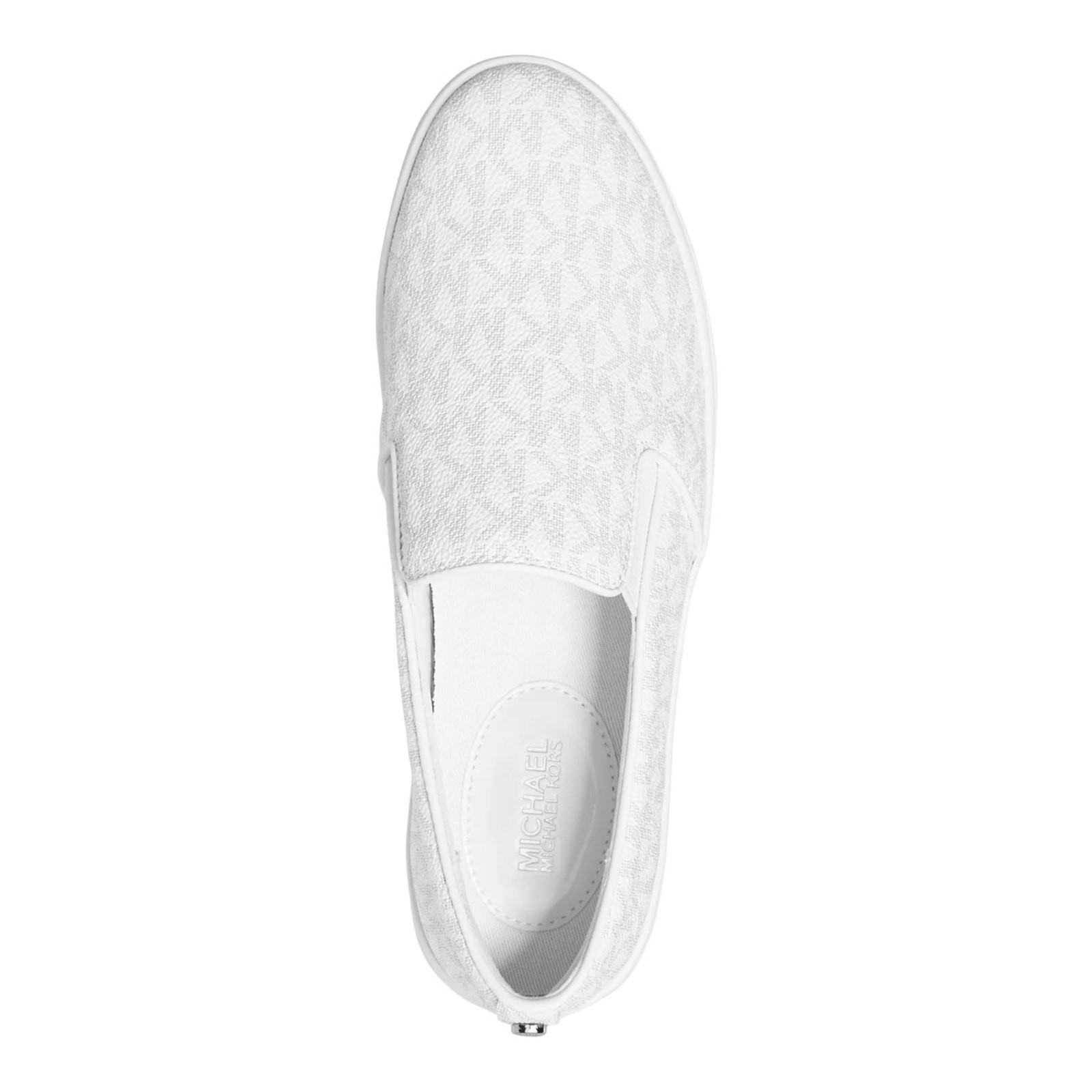 Michael Kors Women’s Keaton Logo Slip On Sneakers White Size 7