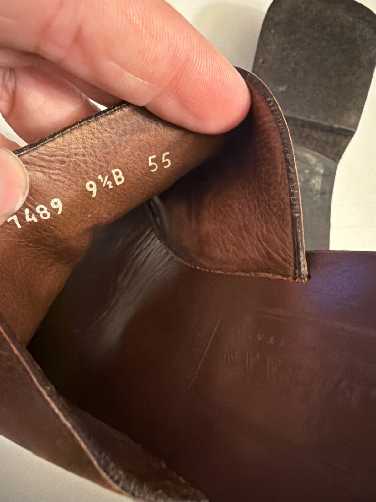 Cole Haan City Sandals Leather Slip On 9.5B Southwestern Beach Wood Q80