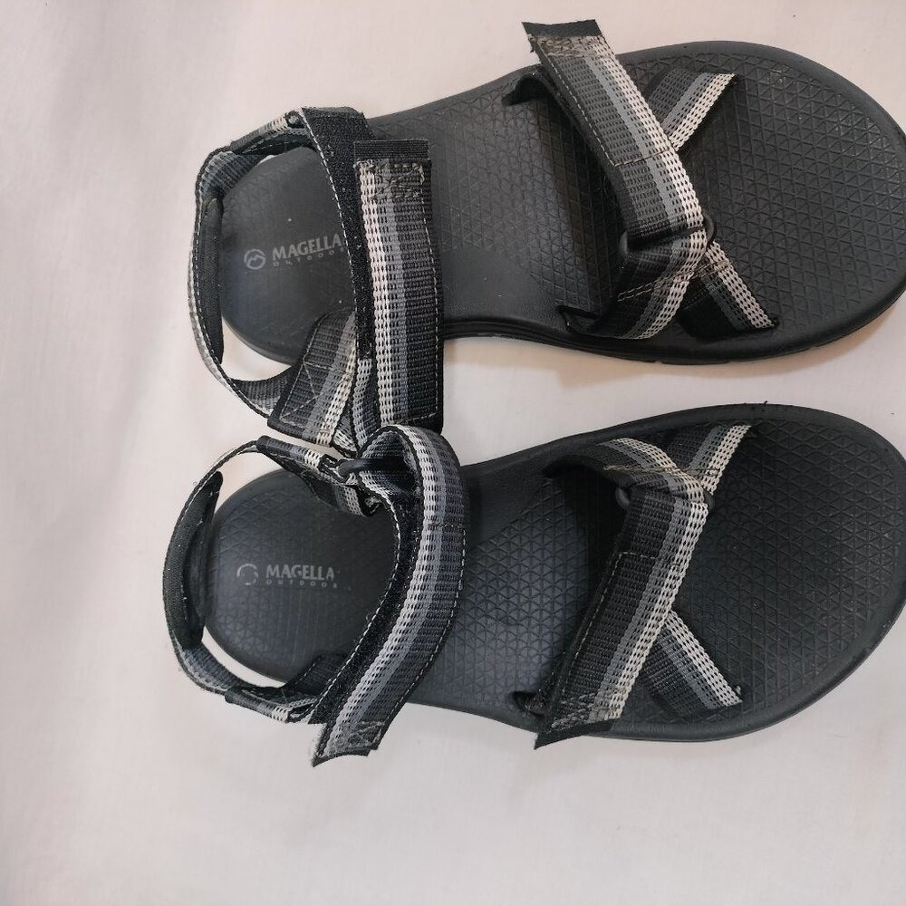 Magellan Outdoors River III Sandals – Black/Gray