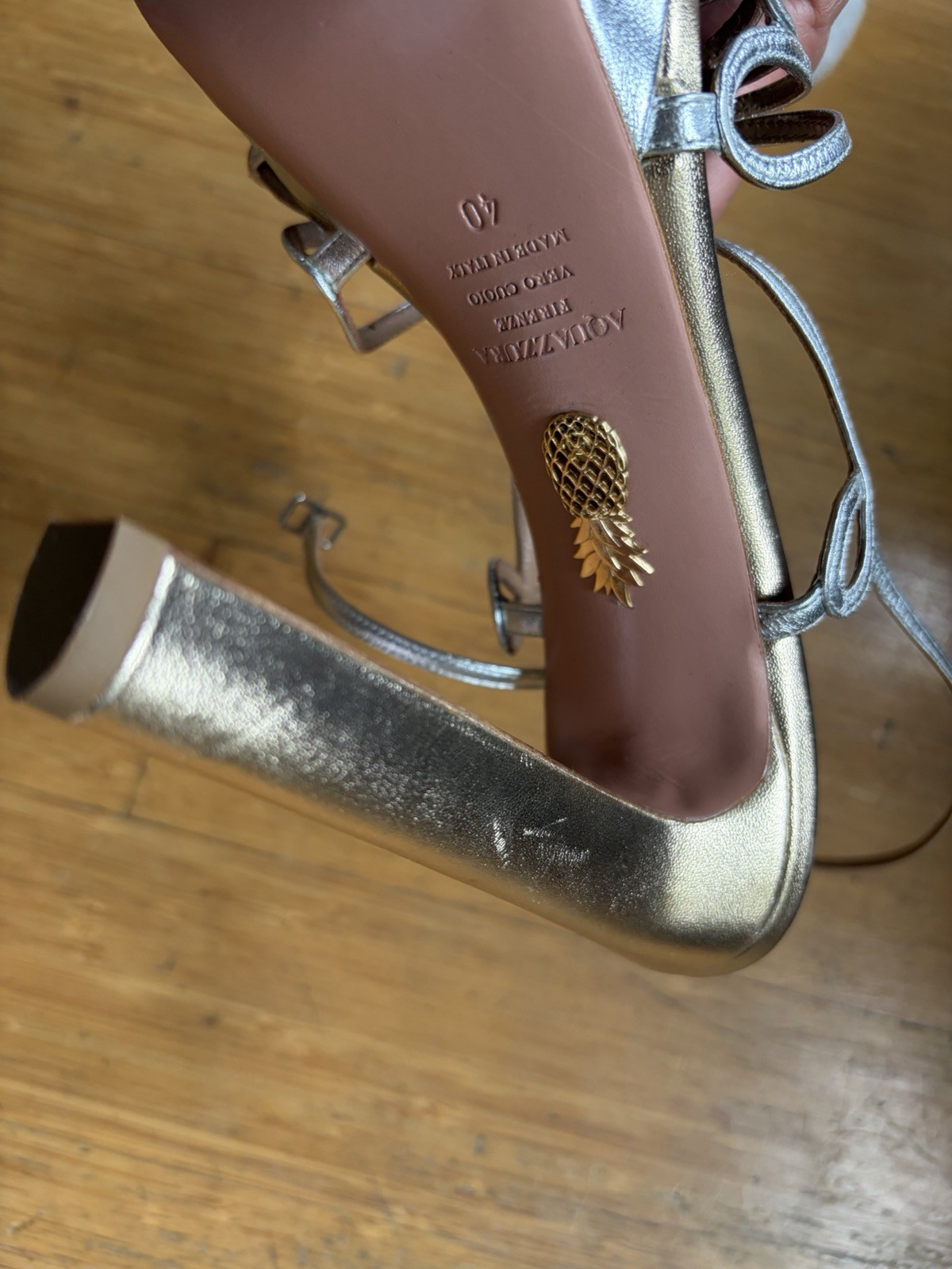 Aquazzura Firenze Women’s Platform Heel Size 40 (US 9.5)