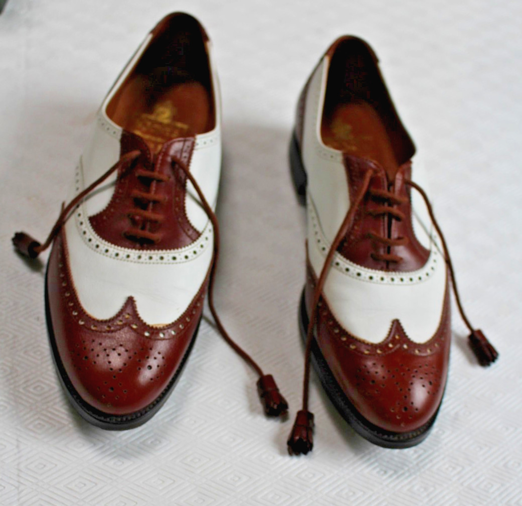 Harlestone Crockett &Jones Vintage Golf Shoes made in England Women’s US 9 B