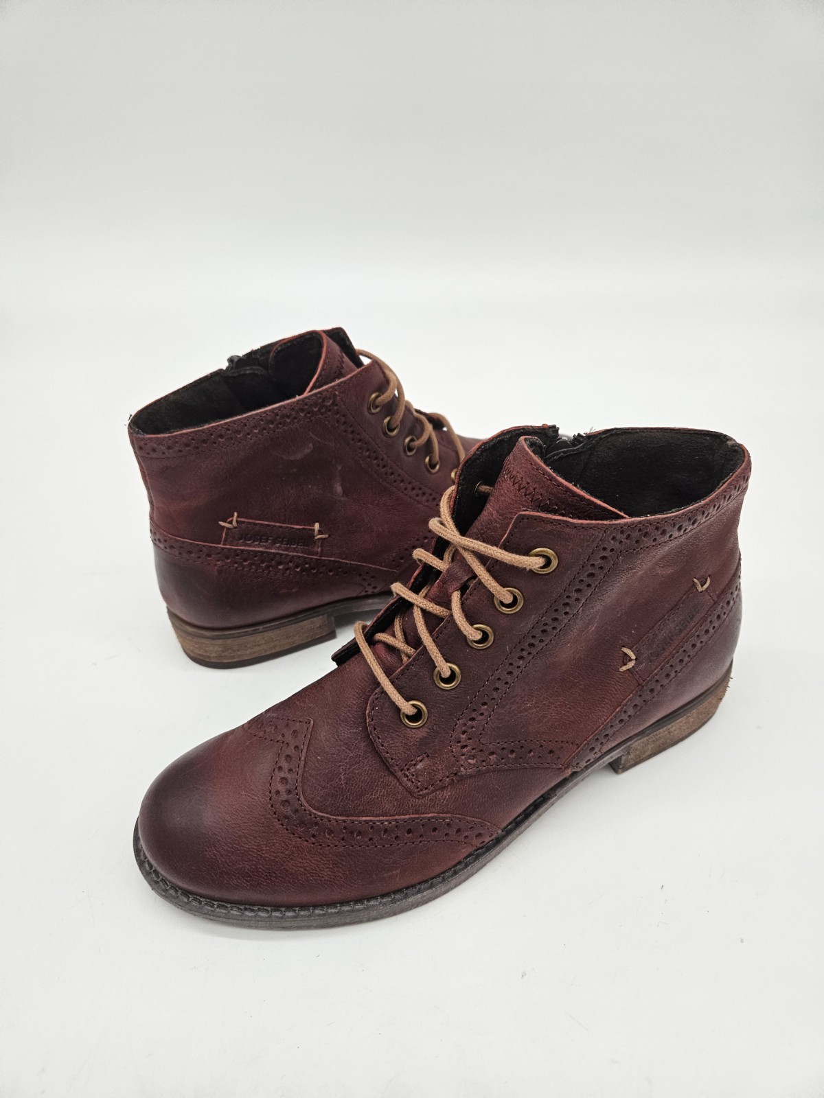 Josef Seibel Women’s Leather Sienna Bootie Size EU 37 US 6-6.5