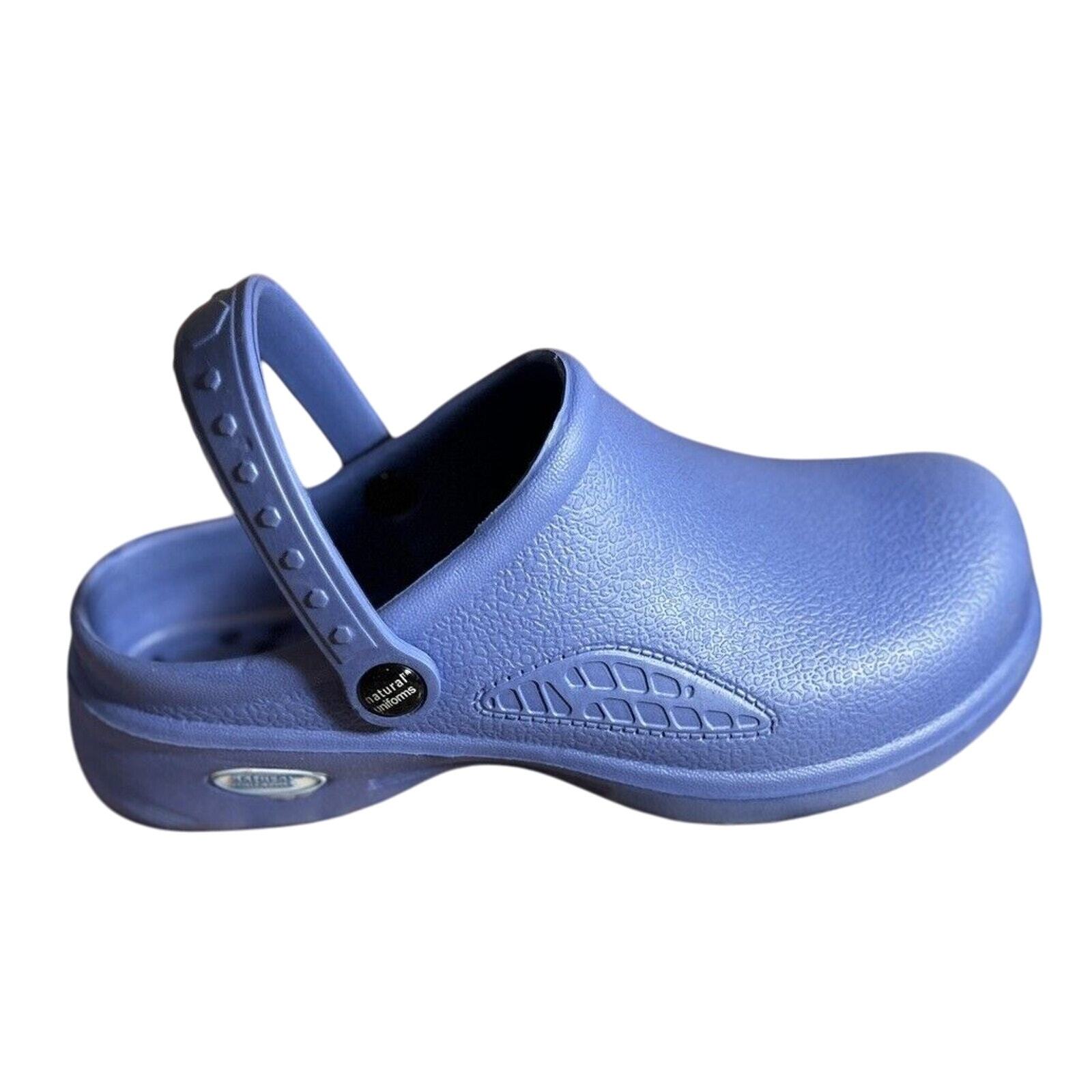 Natural Uniforms Ultralite Women’s Clogs Shoes Strap, Nursing Medical Clogs 8