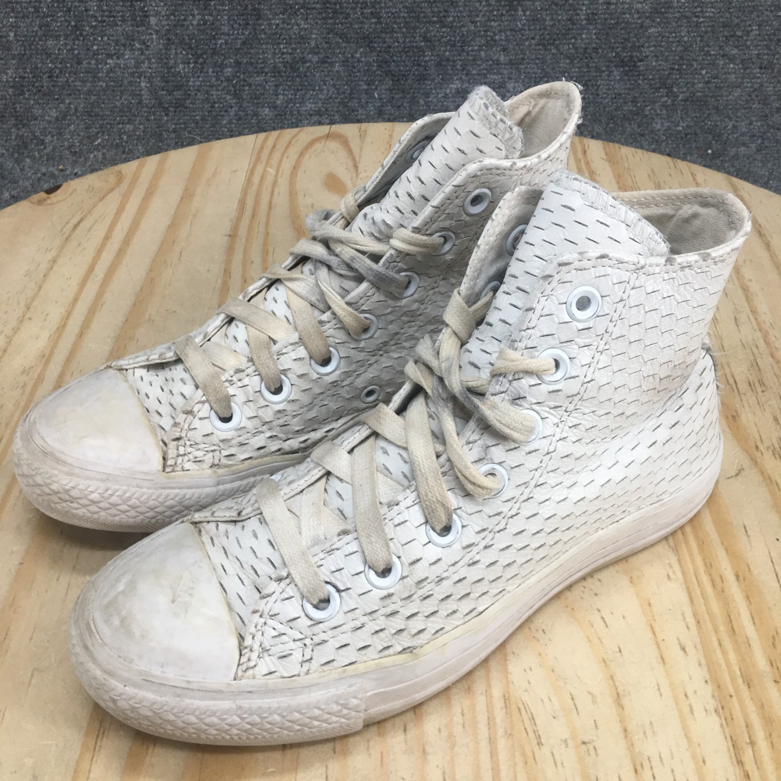 Converse Shoes Mens 4 Womens 6 Chuck Taylor All Star Hi-Top Sneaker White Casual