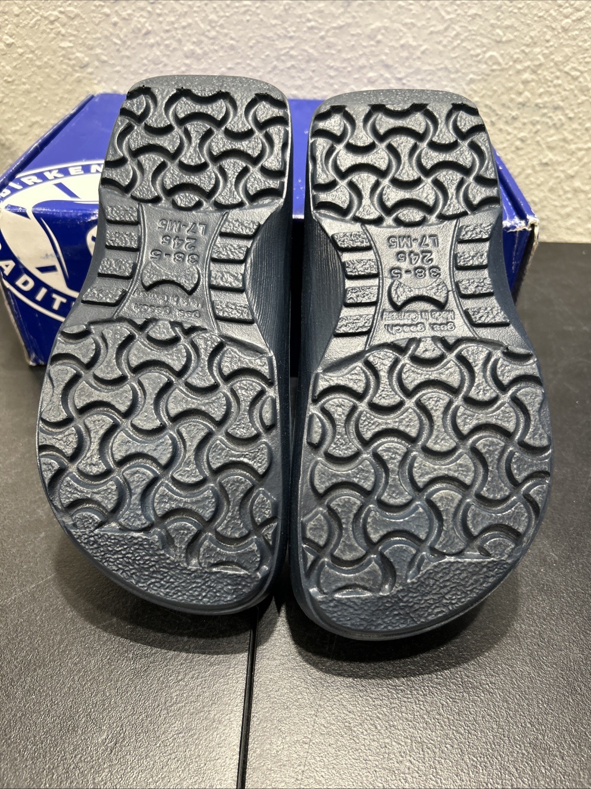 Birkenstock Profi-Birki Color Blue EU 38 US W7 M5
