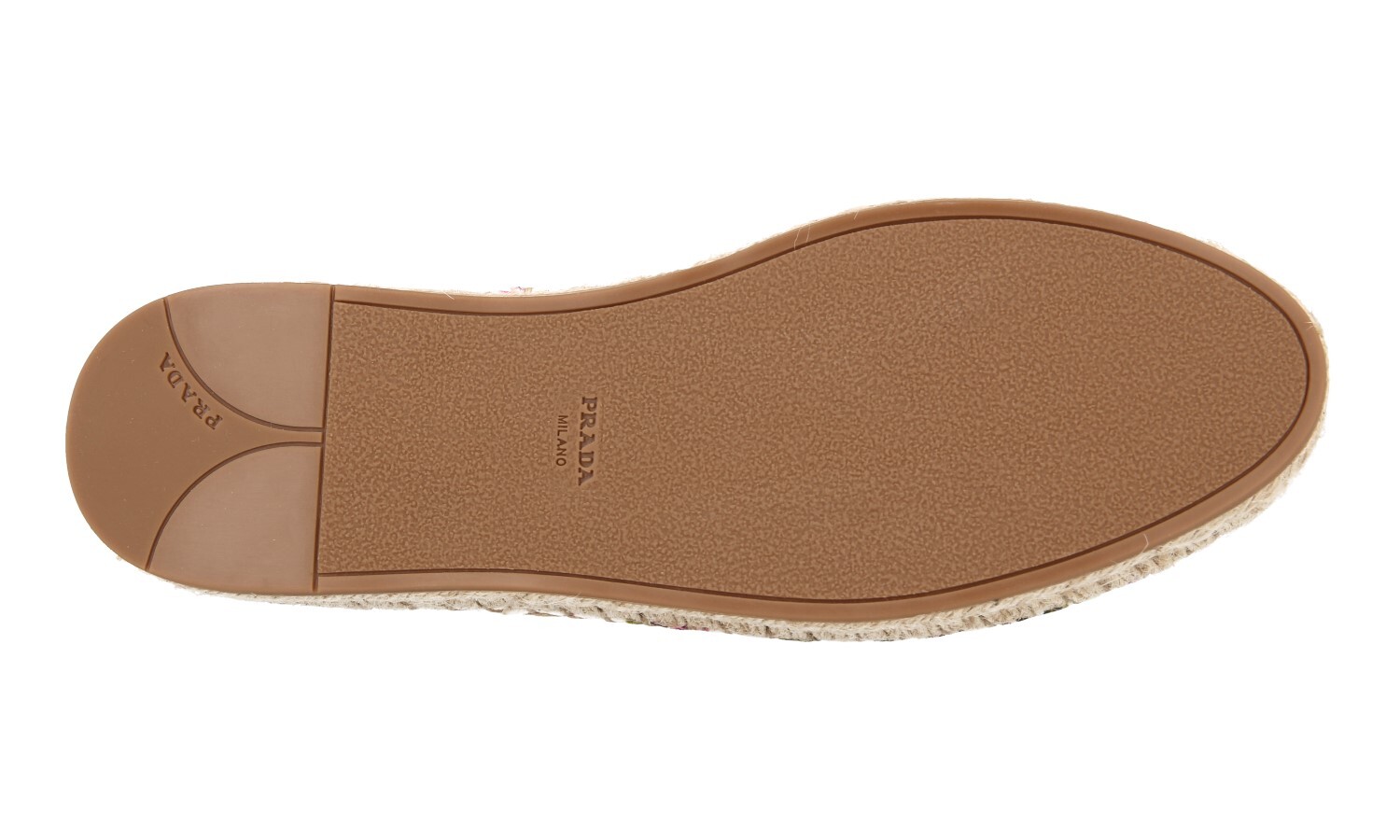 PRADA Canvas Leather Summer Shoes Espadrilles 1E988L Roses NEW – US 6.5 EU 36,5