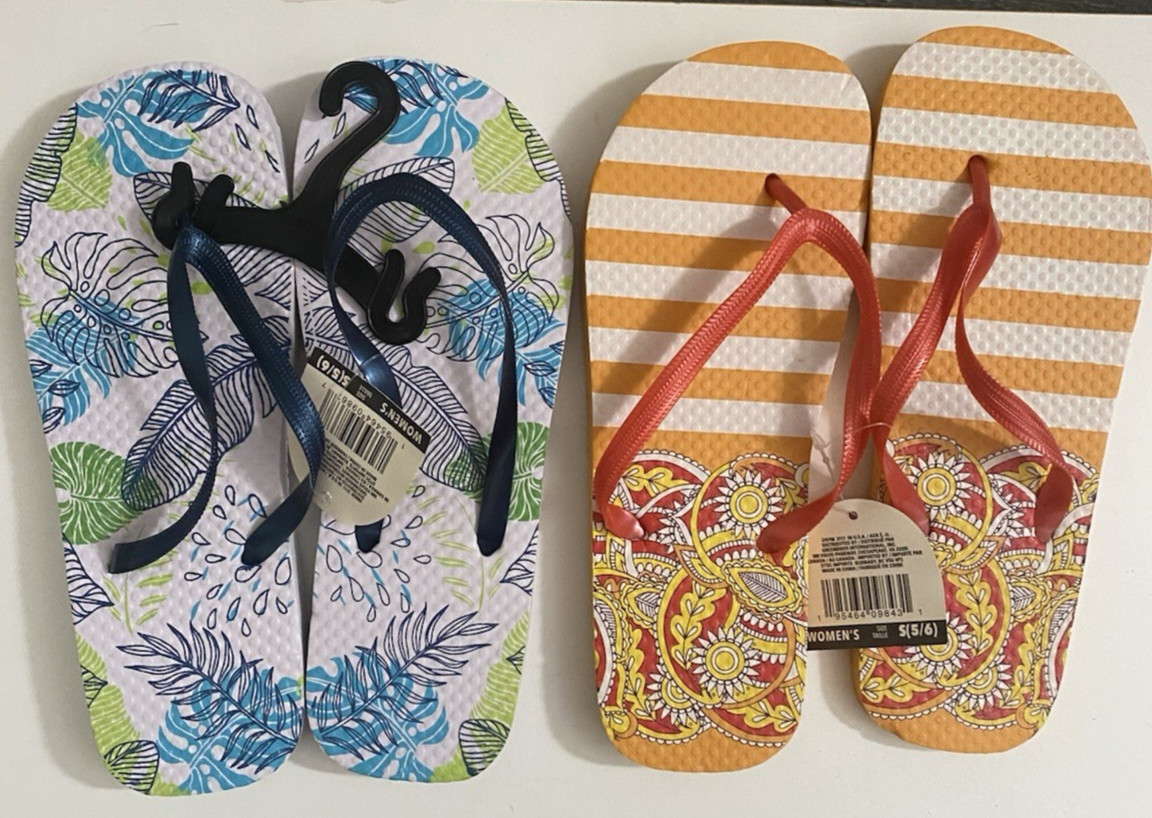 Juncture Women’s Flip Flops Size Small 5/6 READ DESCRIPTION