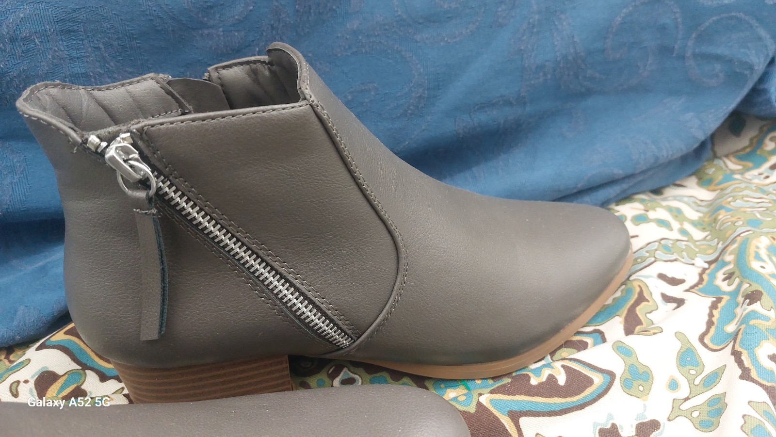 CROFT & BARROW WOMENS BATTERSTONE 9 M BROWNISH -GRAY ANKLE BOOTS NWOB