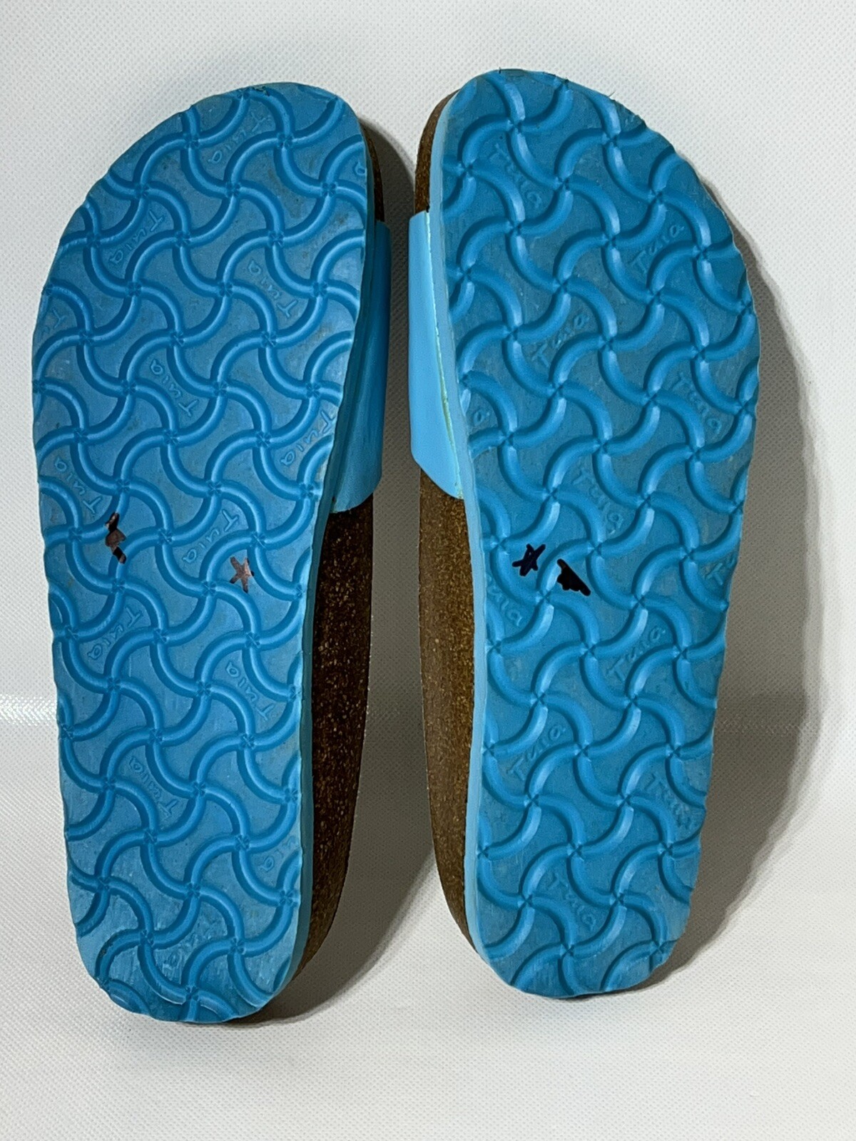 Tula Birkenstock Women 6.5 EUR 37.5 Turquoise Sandal Slides Summer Spring Vibe