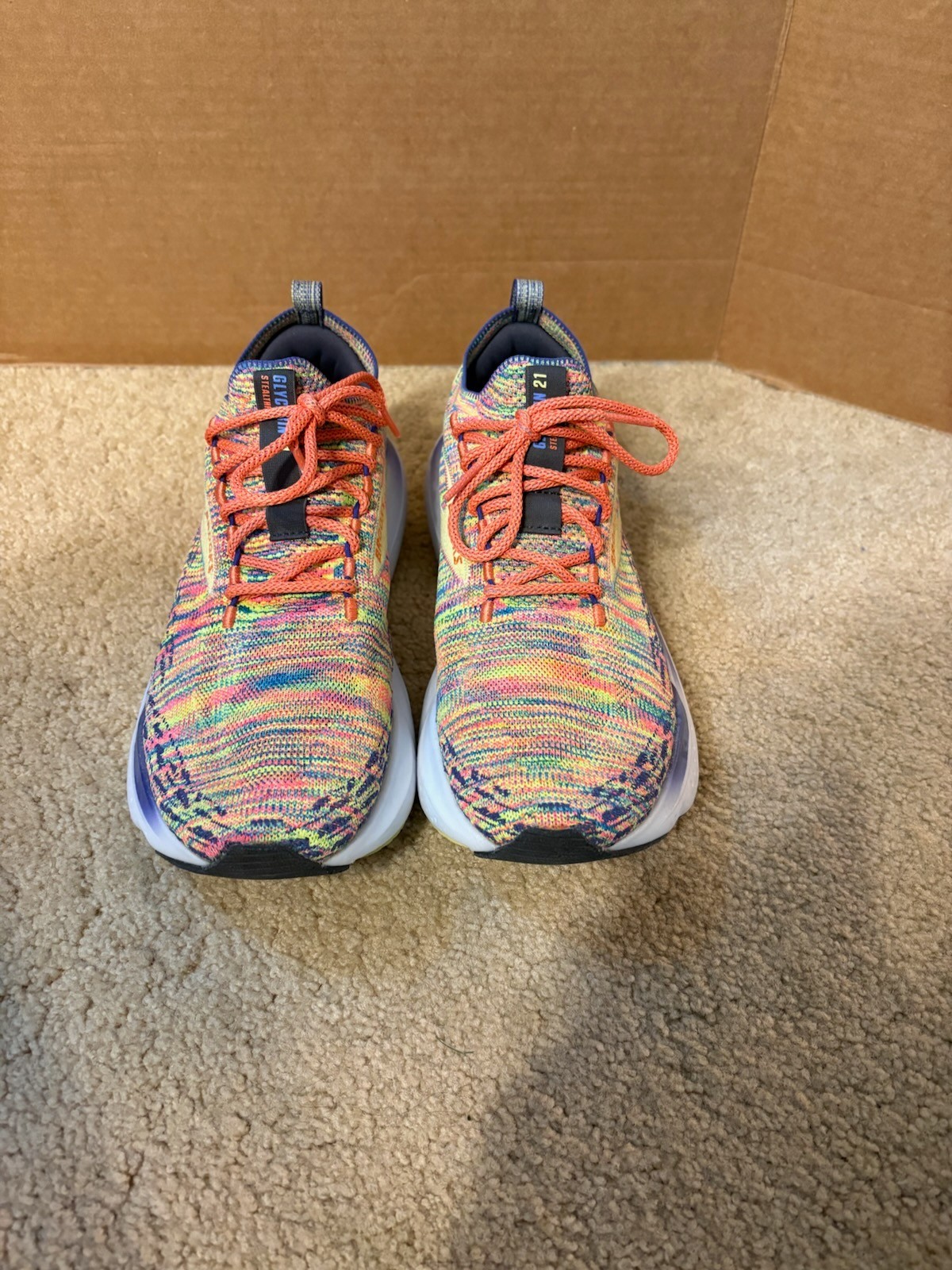 Brooks Glycerin StealthFit 21 Women’s Running Shoes – Multicolor – Sz 9.5