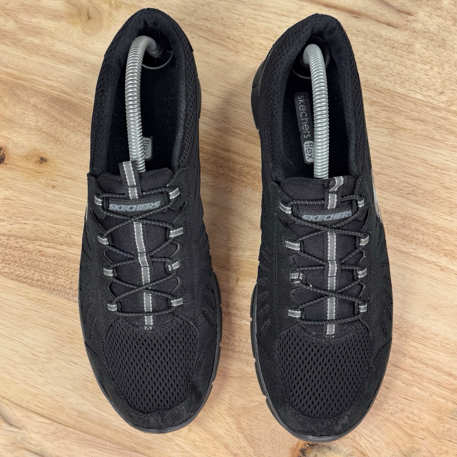 Skechers Gratis In Motion Slip On Sneakers Black Womens 11 Casual Workwear