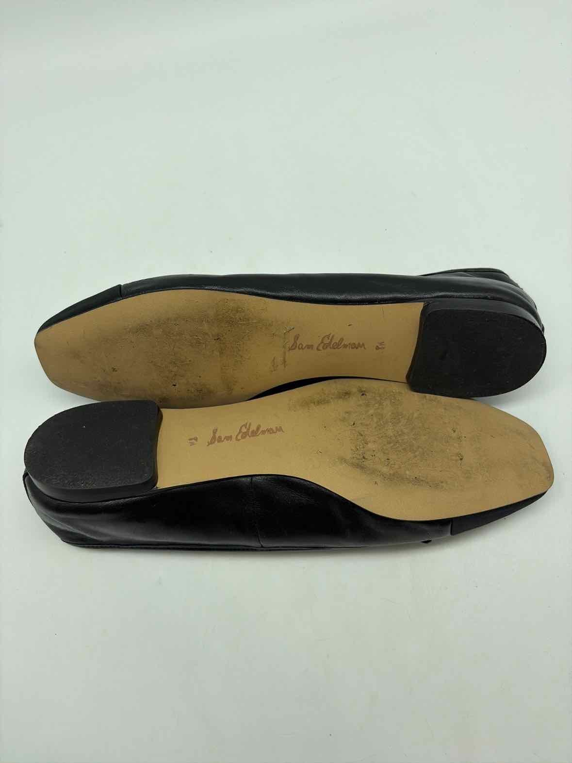 Pre-Owned Sam Edelman Black Size 8.5 Ballet Flats