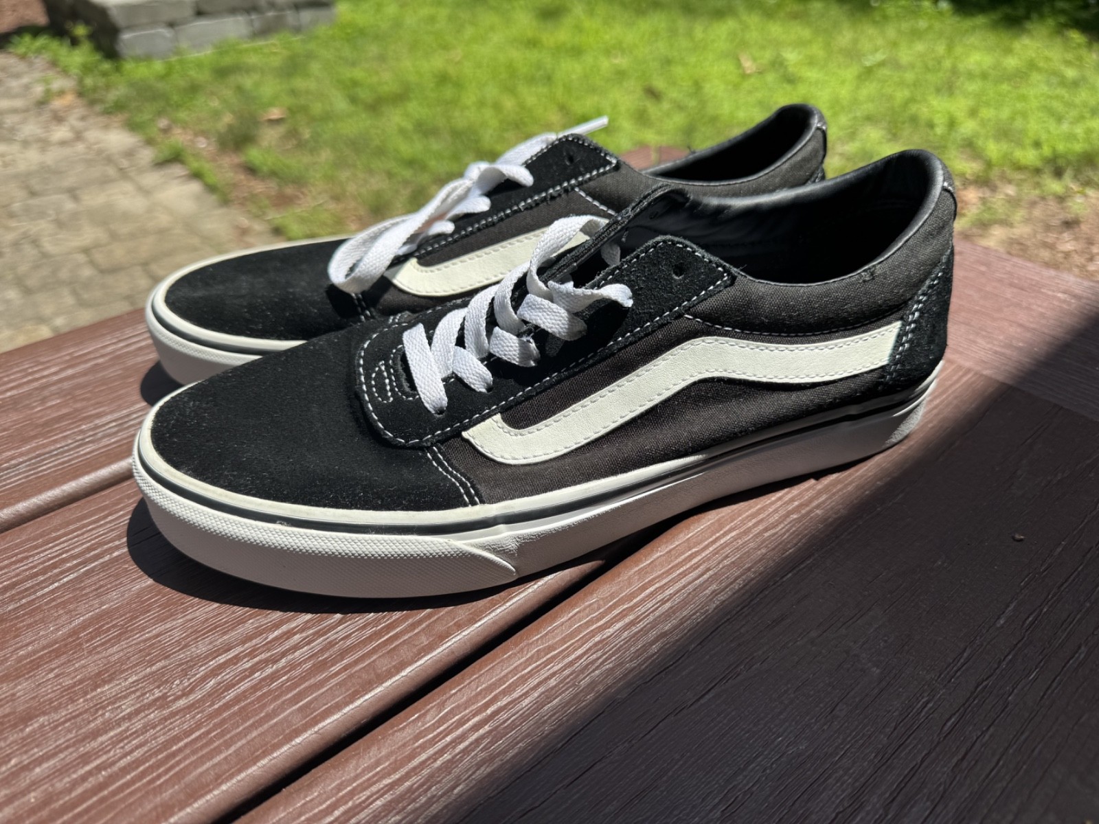 Women’s Size 10 – Vans Old Skool Black White