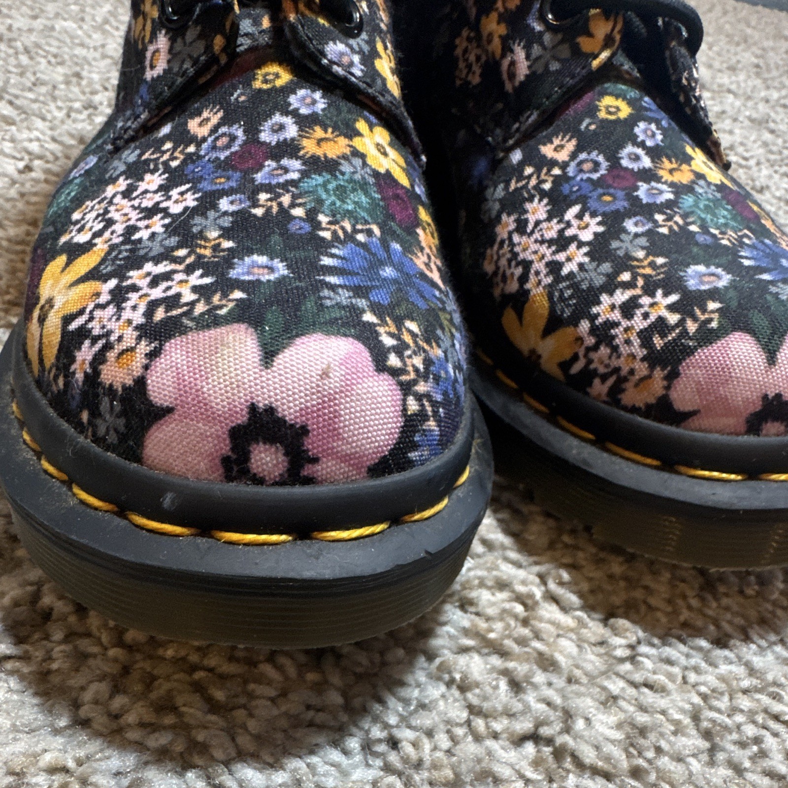 Dr Martens 1460 Pascal Wanderlust Flowers Floral – RARE! – Boots – Ladies Size 6