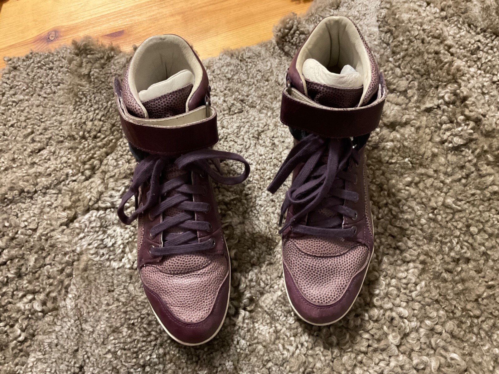Alexander McQueen collab Puma Trainers size 39 leather