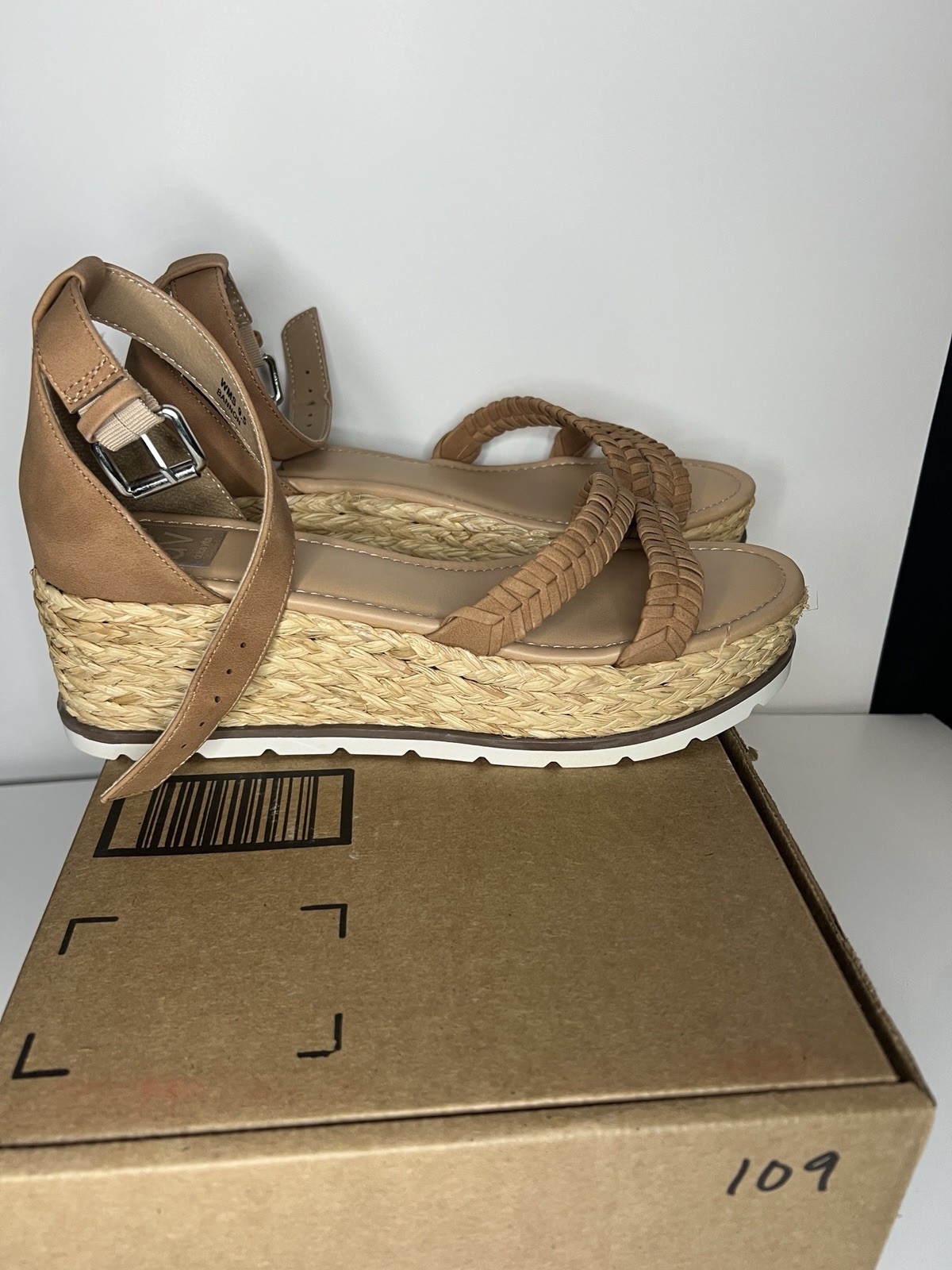 DV By Dolce Vita Womens BANNON Brown Warm Espadrilles 9.5 Medium (B,M) BHFO 9848