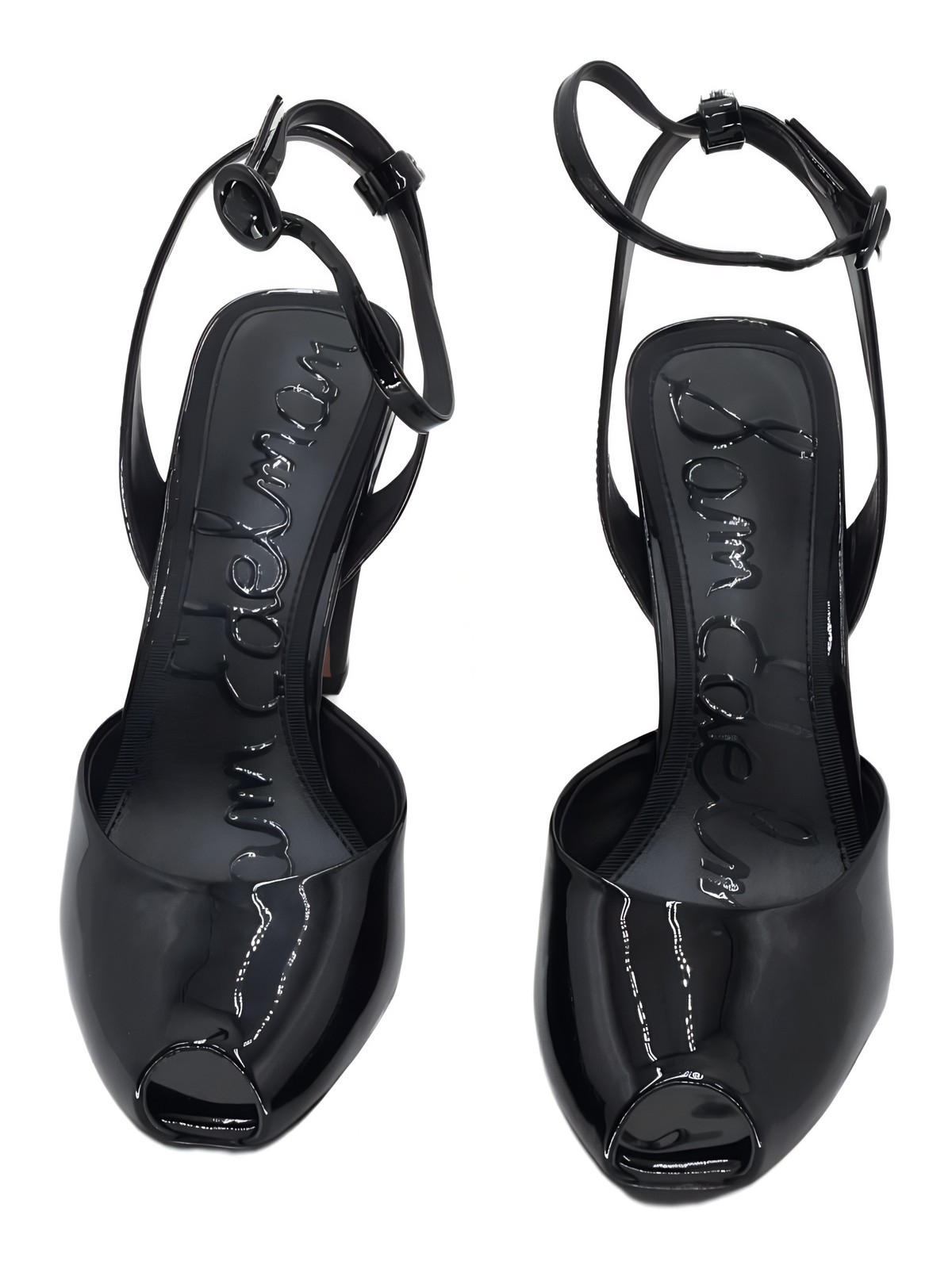 Sam Edelman Wrenna Peep-Toe Ankle Strap Pump 3.5in Heel US 6.5 EU 36.5