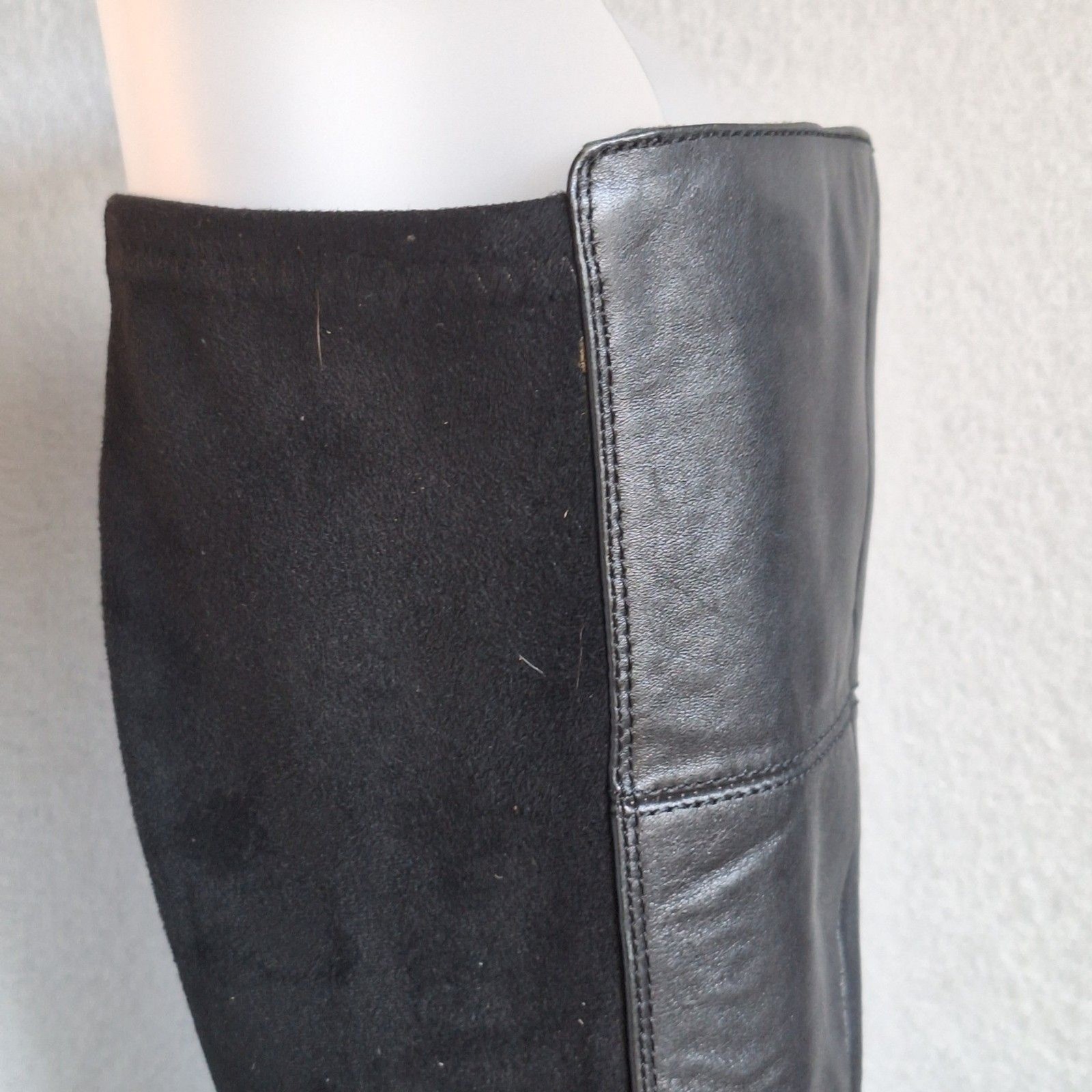 Dansko Odette Tall Leather Riding Boots Women’s 8.5 Black Zip Boots Wide Calf