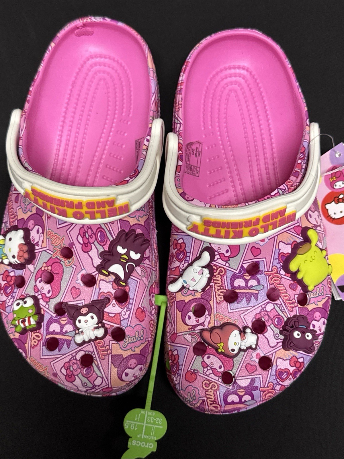 🩷🌸Crocs classic clog Hello Kitty 5 Men’s – 7 Women’s Fast Shipping Unisex💗🌸