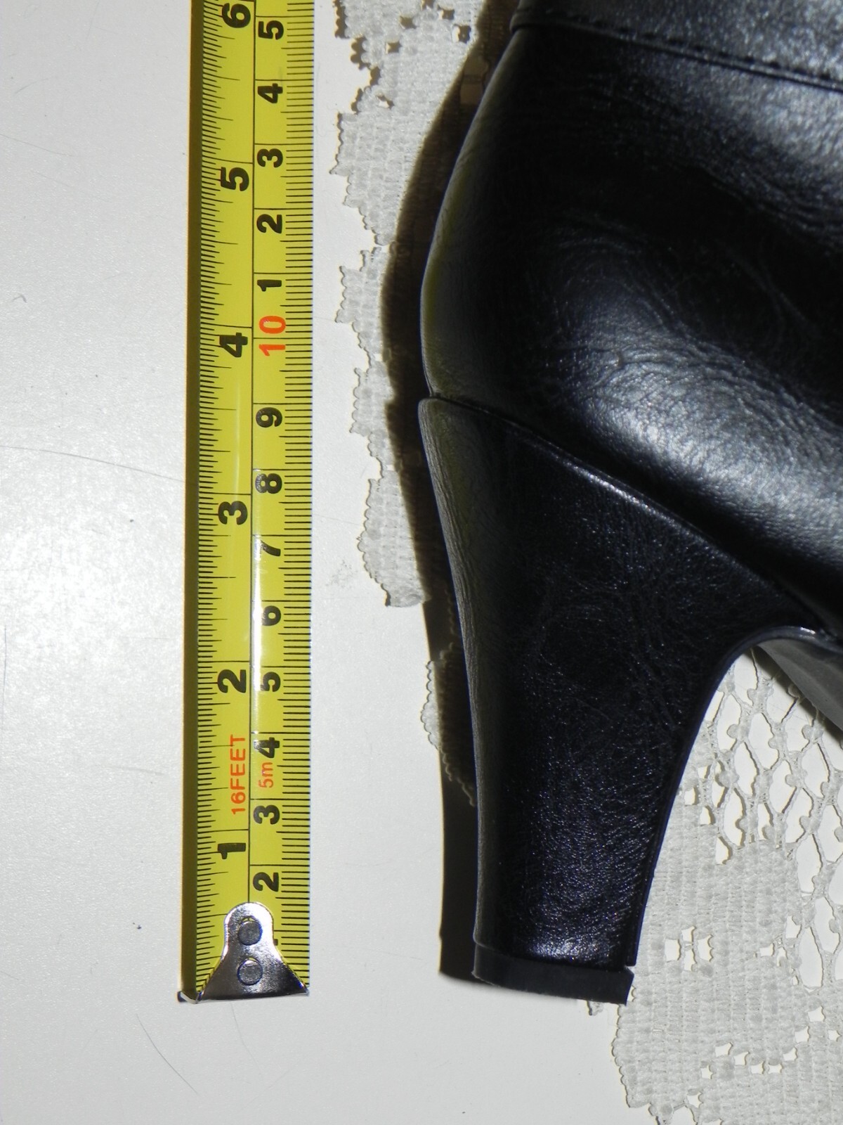 New Bonnibel Slouchy 22 Knee High Black Boots: 3.25″ heel Side 1/2 Zipper AIKO-1